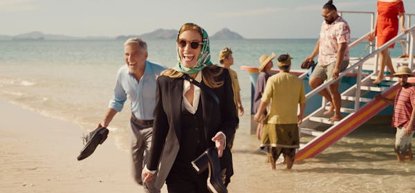 Review: 'Ticket to Paradise' coasts on charm of Julia Roberts and George Clooney