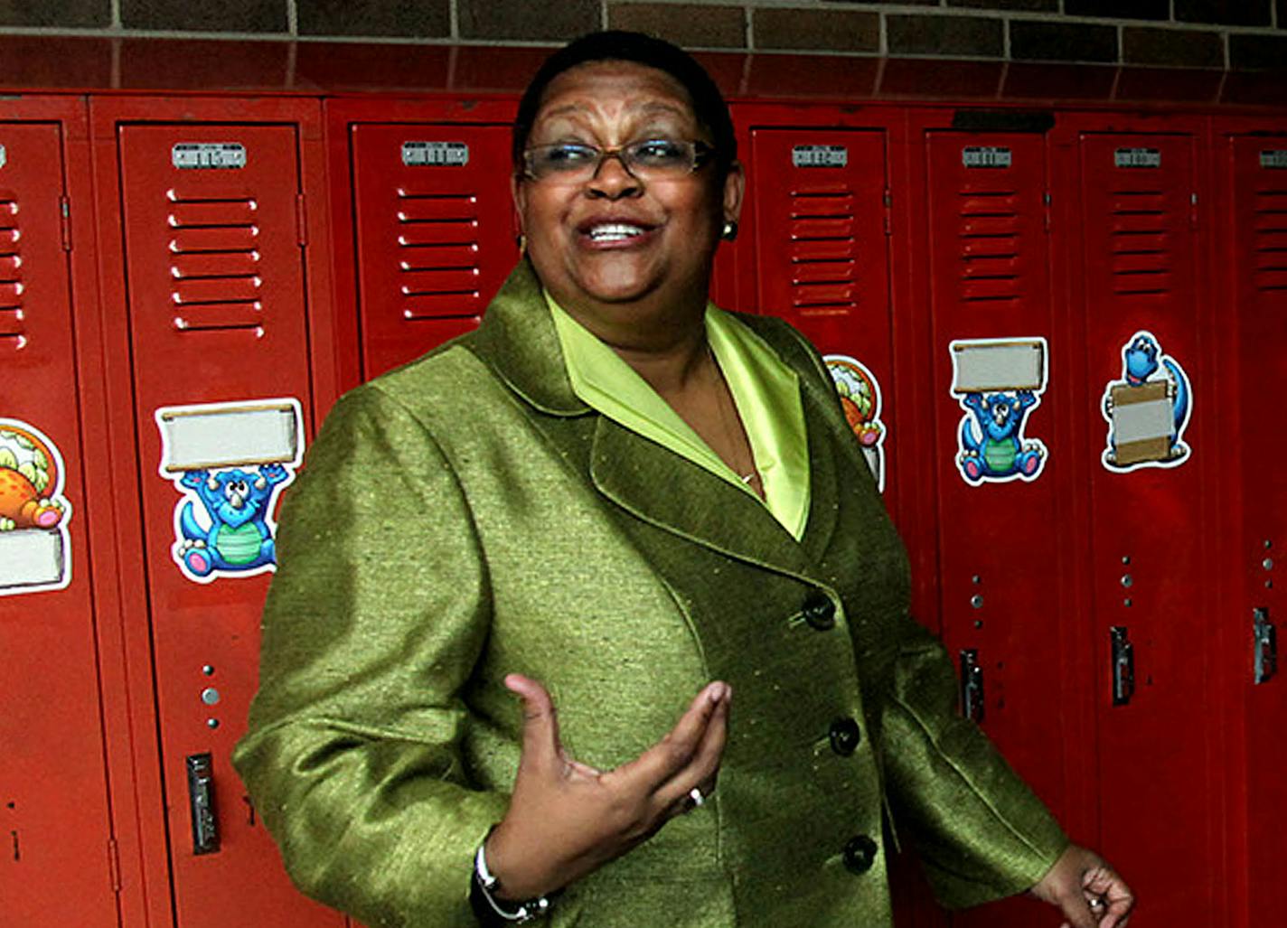 Former Minneapolis Superintendent Bernadeia Johnson implemented the suspension ban.