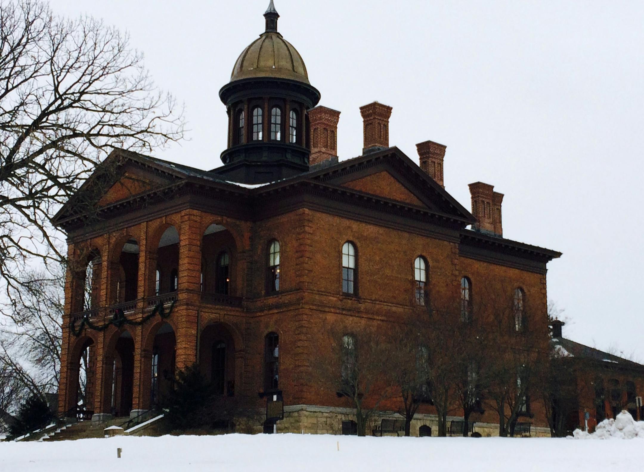 Historic Courthouse, opened in 1870, has become Washington County's best-known landmark.