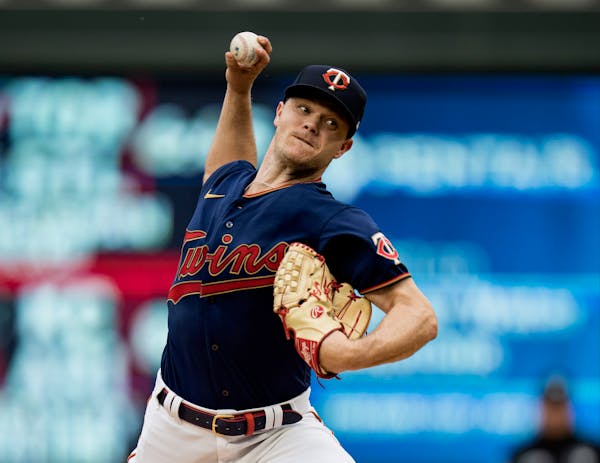 Sonny Gray(54) of the Minnesota Twins gets the start in Minneapolis, Minn., on Tuesday, May 24, 2022. Minnesota Twins vs. Detroit Tigers play at Targe