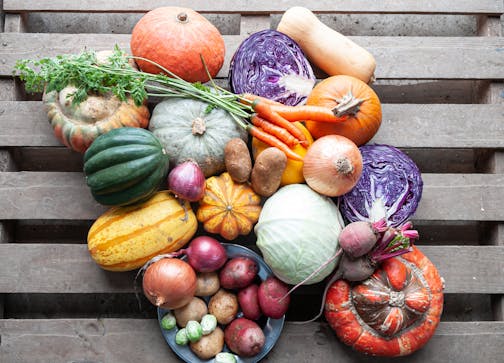 "Winter's bounty": Even in February, St. Croix Valley Produce has the goods for local restaurants. Credit: Holly Burke