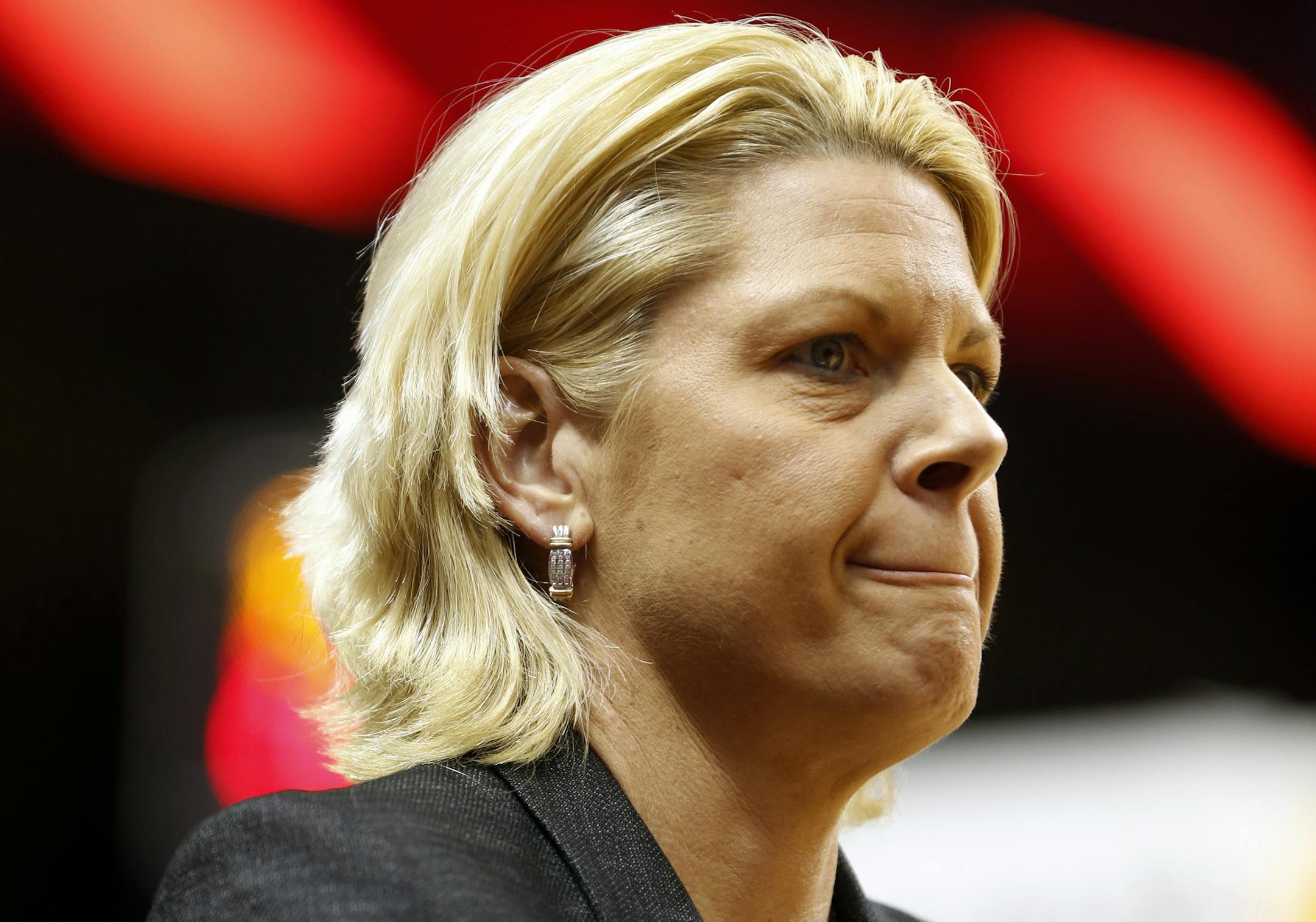 At the Williams Arena in a game between Penn State and the U of M women's basketball team, head coach Pam Borton is up for a new contract. ]rtsong-taatarii@startribune.com ORG XMIT: MIN1302282123270316