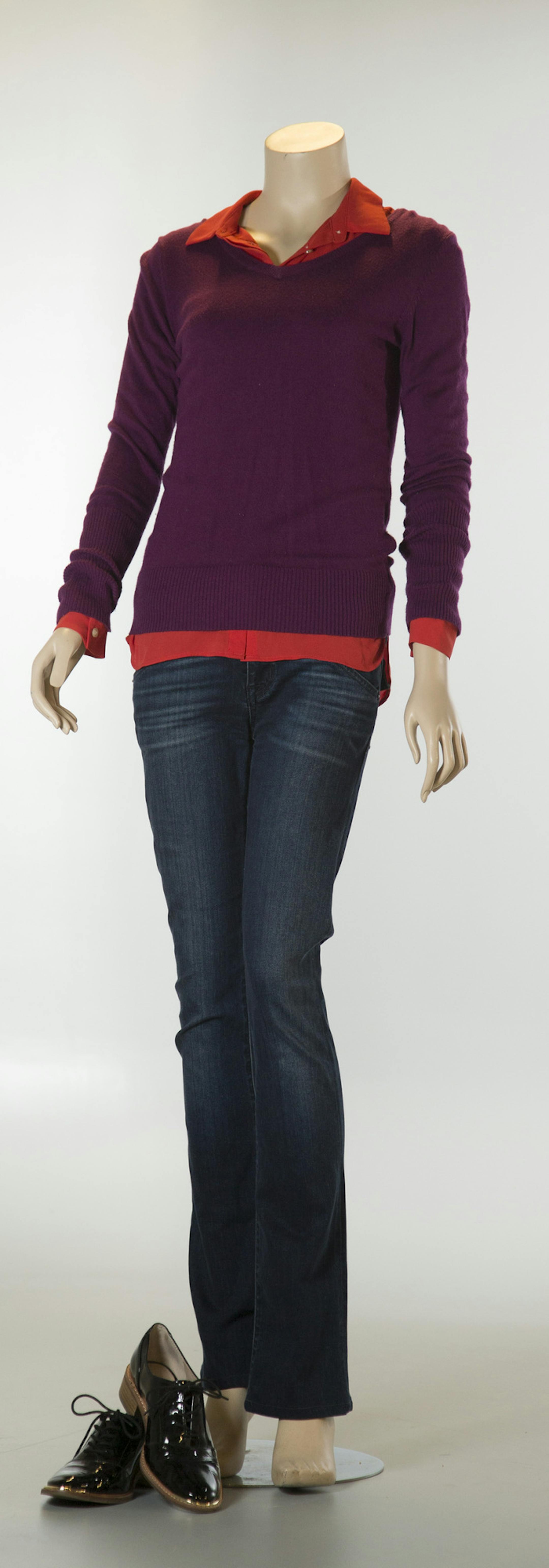 The fashion app Pureple functions as a virtual closet organizer and personal stylist. The outfit generator reinvigorated our reporter's rarely worn red blouse by producing several outfit options.