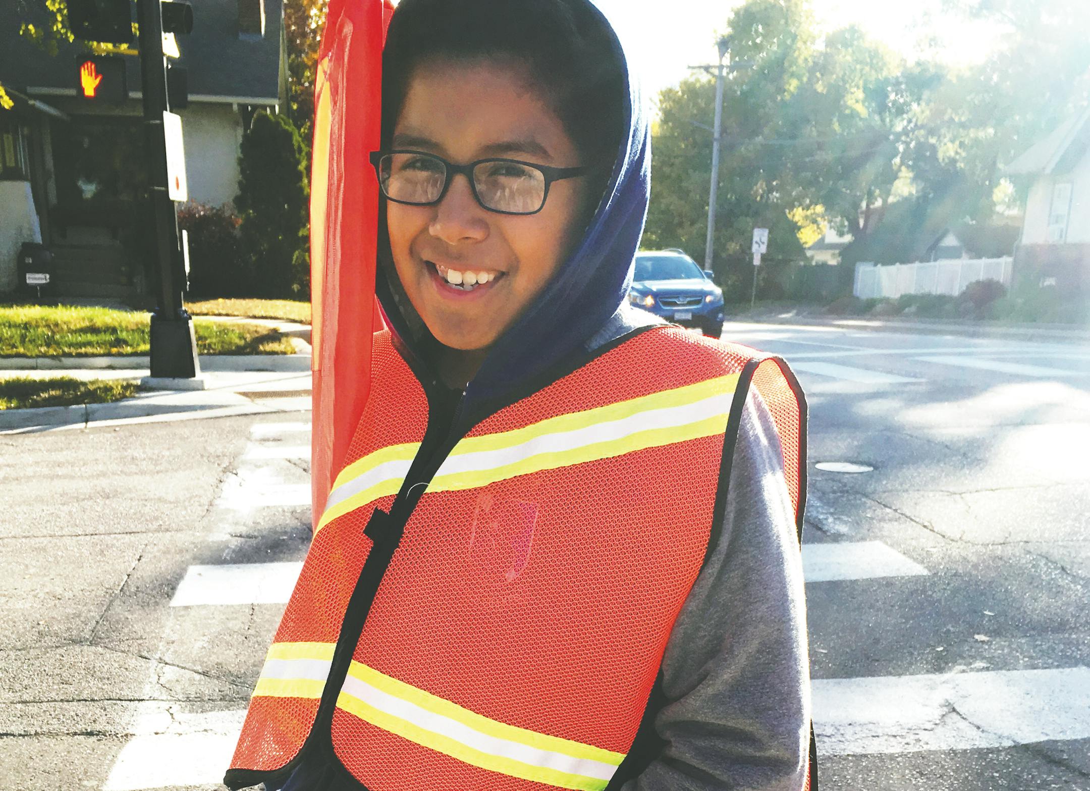 Quick thinking by Hagi Galvan, a sixth-grader at Lake Harriet Community School, likely saved a fellow student from harm.