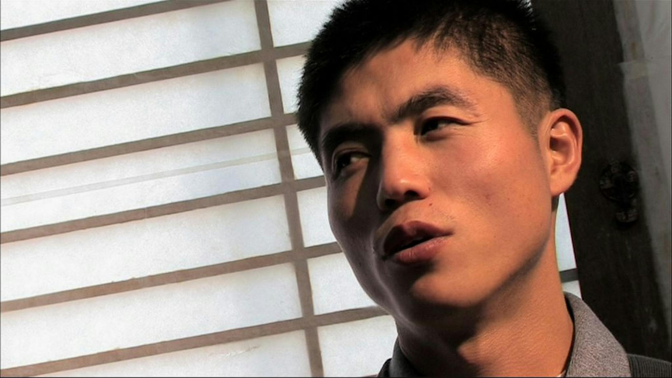 A still from the documentary film, "Kimjongilia." Shin Dong-hyuk is the only known person to escape alive from a North Korean prison camp.