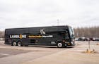 Landline will change its St. Cloud service from cars to buses this June. The service conveys travelers to Sun Country Airlines at Minneapolis-St. Paul