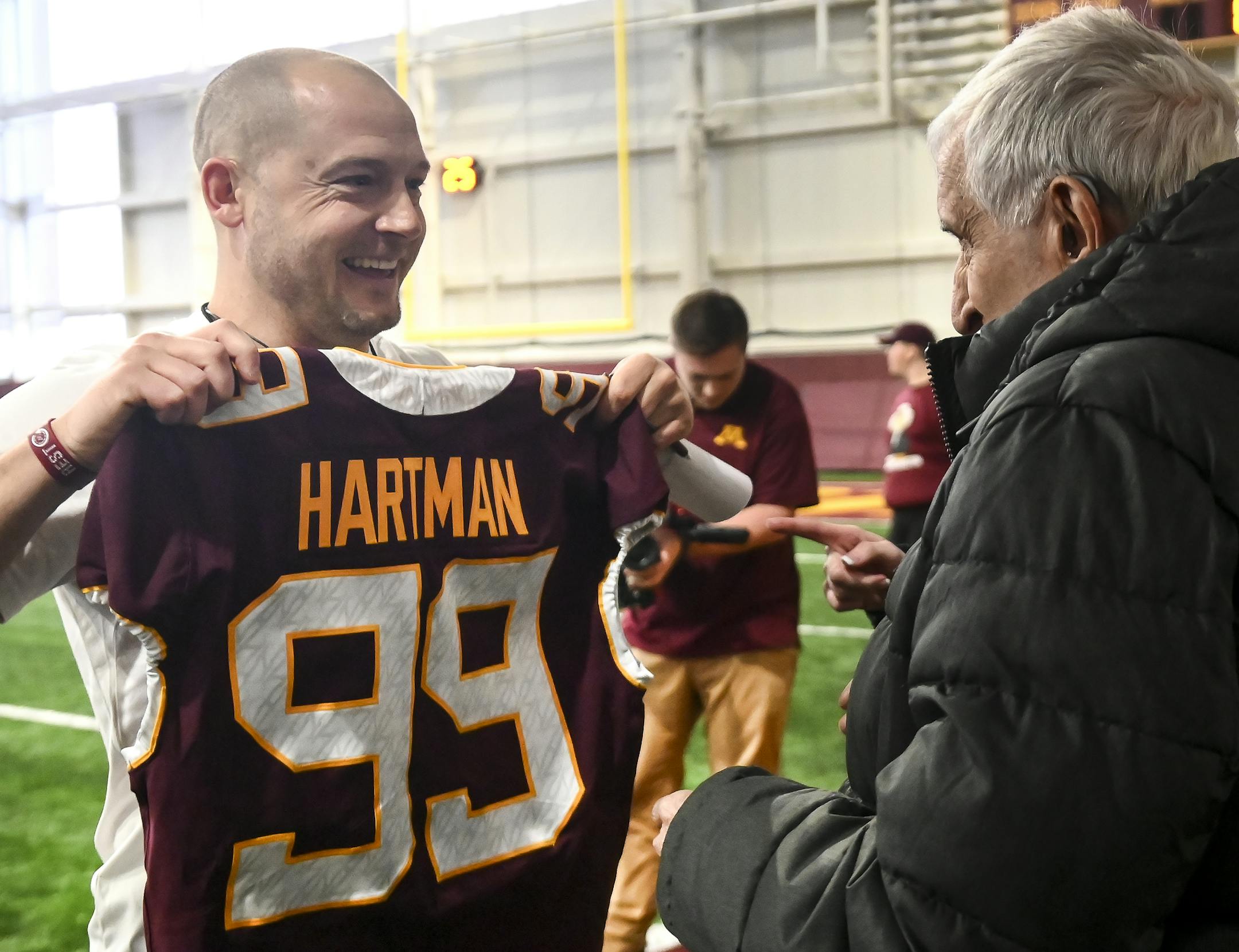 Sid Hartman got as far inside the Gophers football program as anyone. His dedication earned a 99th birthday tribute from coach P.J. Fleck.