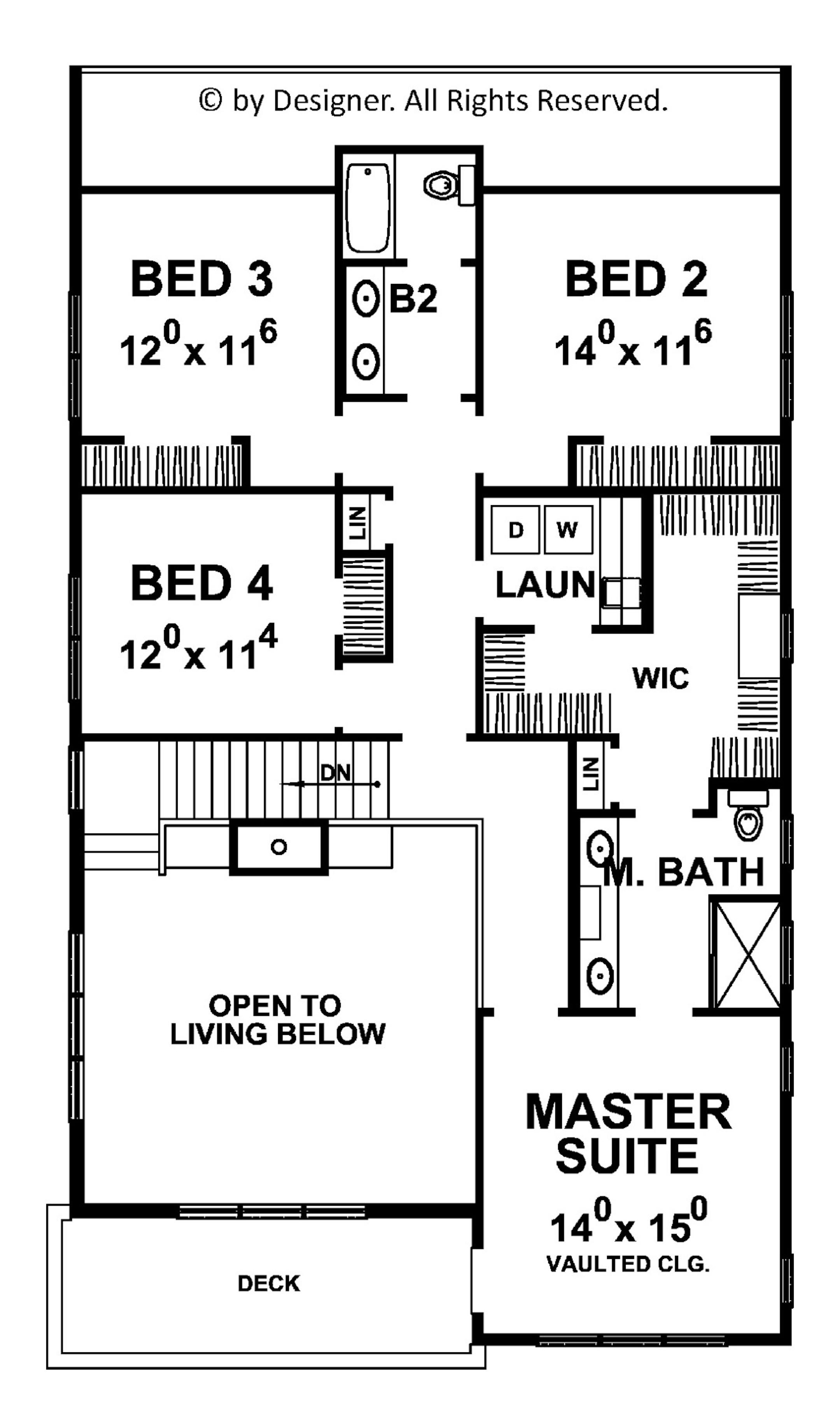 Clean lines, open vistas and a modest footprint give this home lots of appeal. For PLAN052817