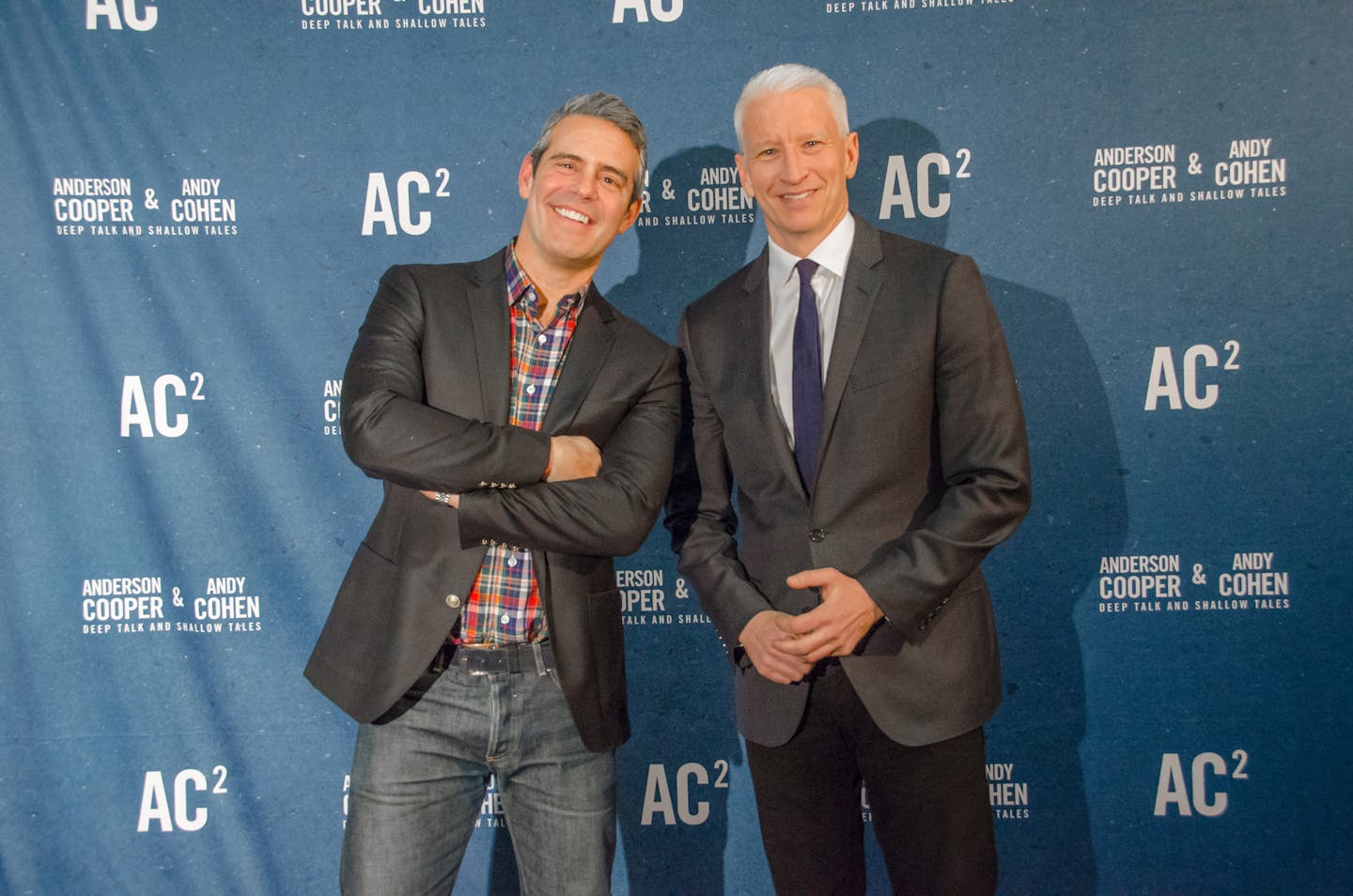 Anderson Cooper and Andy Cohen from AC2.