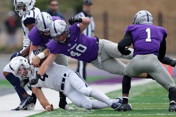 St. Thomas linebacker Jack Mohler (40) is part of a defense that has allowed just seven touchdowns through five games.