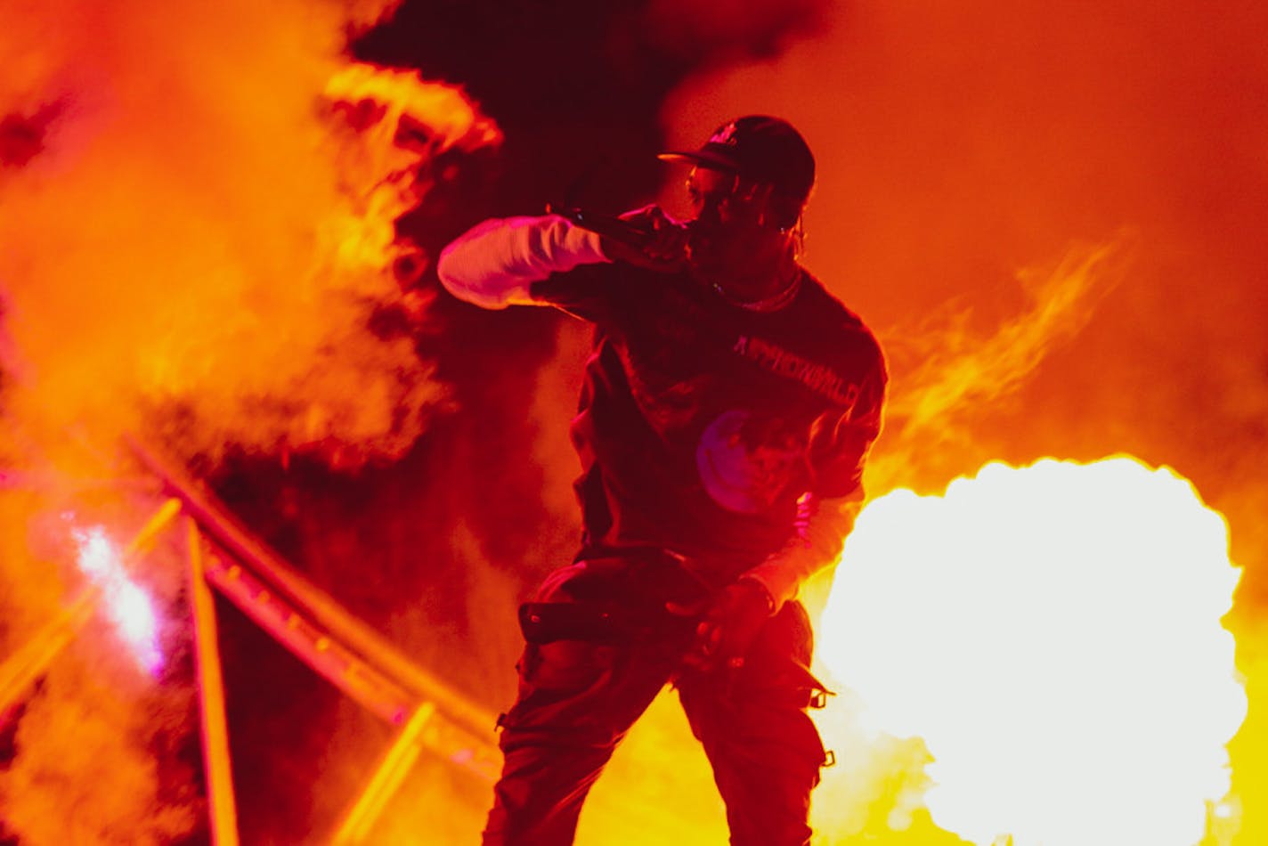 Travis Scott's "Astroworld" tour recently hit NRG Park in his native Houston.