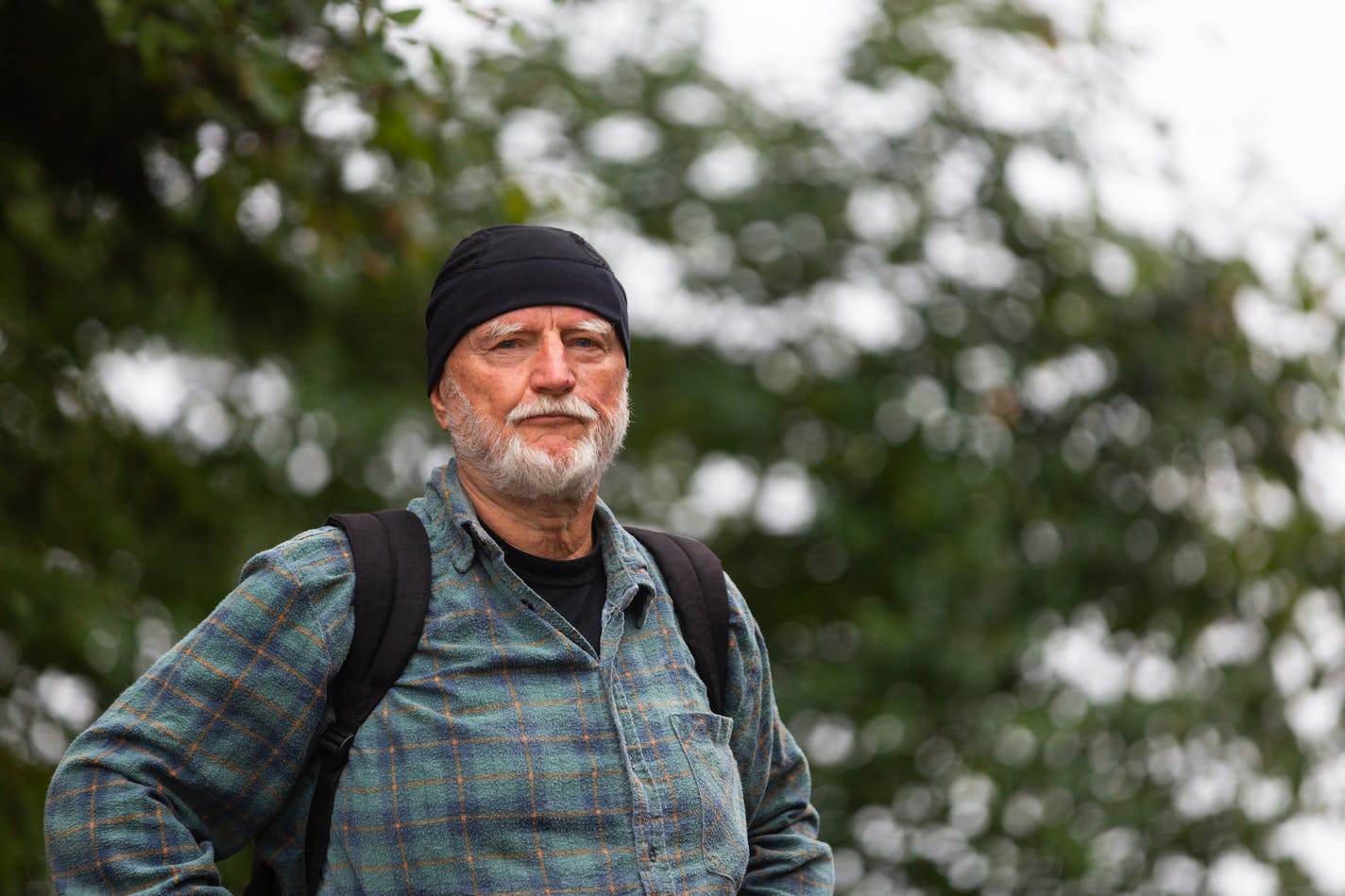 This photo shows Mike Freed, who sold 2,100 acres of wilderness in Superior National Forest to the Nature Conservancy. Photo by Jason Whalen | Fauna Creative