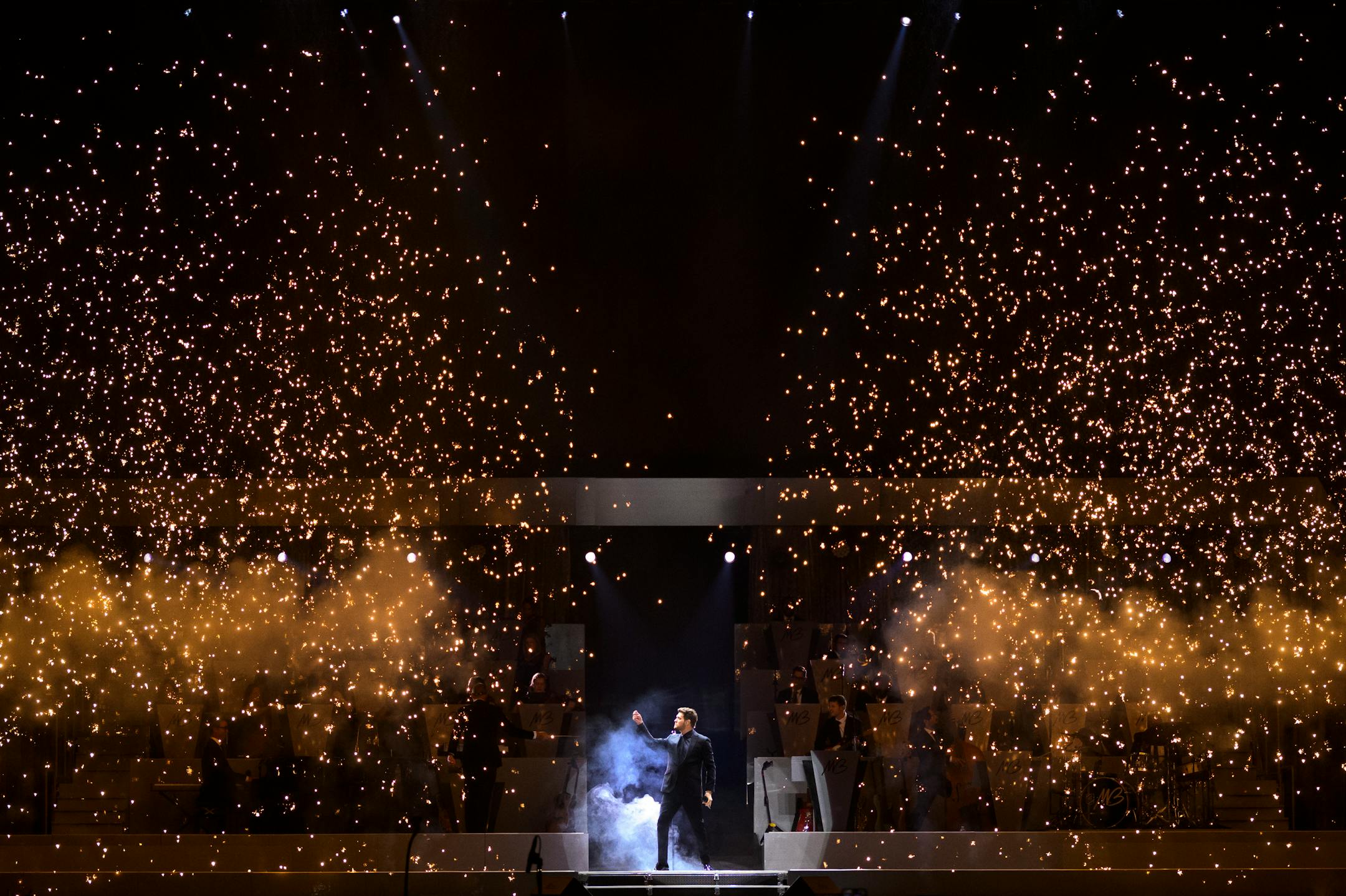 Michael Buble performs Wednesday, Sept. 7, 2022 at Xcel Energy Center in St. Paul, Minn.