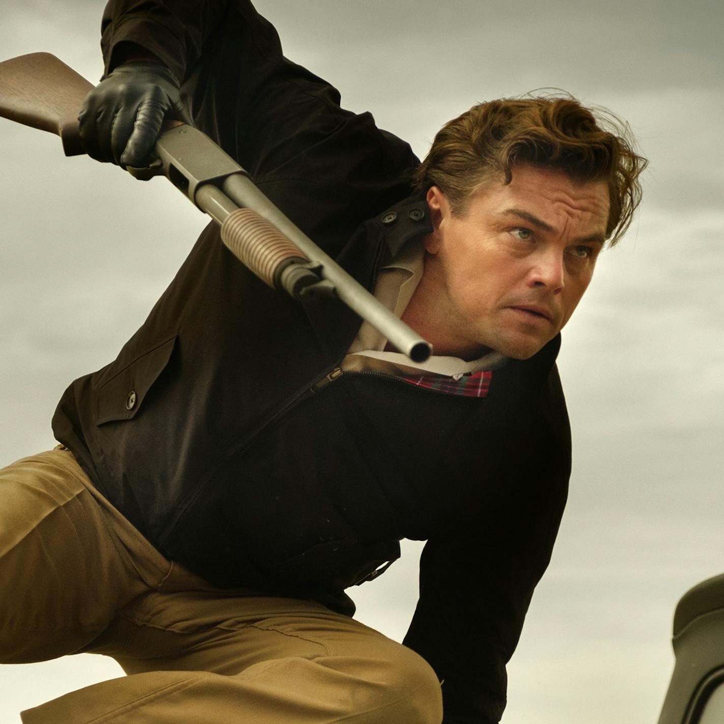 This image released by Sony Pictures shows Leonardo DiCaprio in Quentin Tarantino's "Once Upon a Time ... in Hollywood." (Andrew Cooper/Sony-Columbia Pictures via AP)