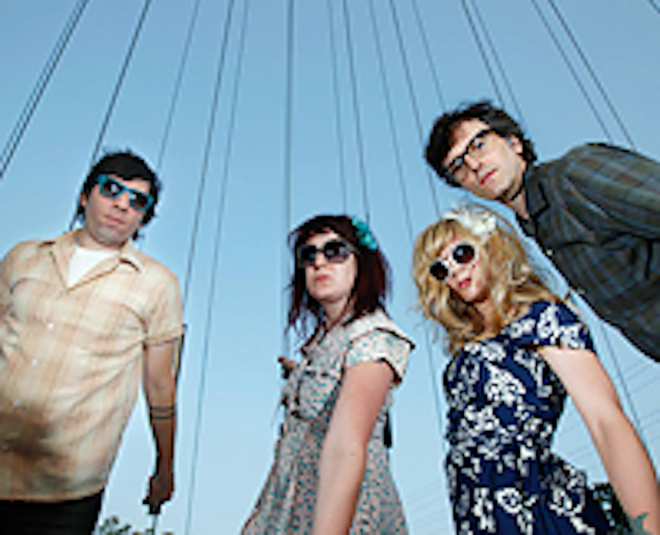 Pink Mink's Charles Gehr, left, Arzu Gokcen, Christy Hunt and Jacques Wait