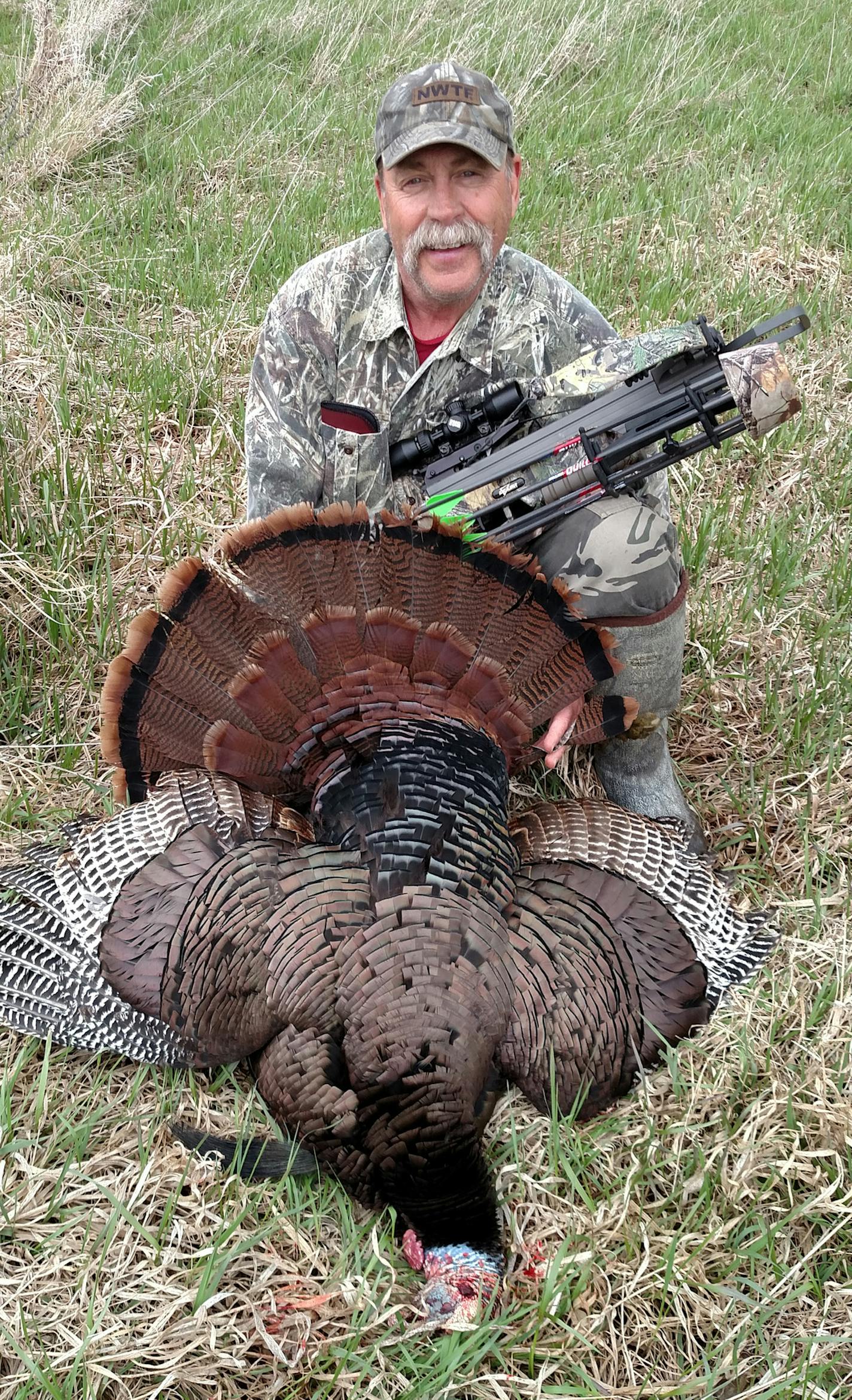 Tom Kalahar of Olivia, Minn., took this tom a year ago using a crossbow.