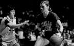 Sharpshooting Janet Karvonen set the state scoring record and led New York Mills to three Class A titles.
