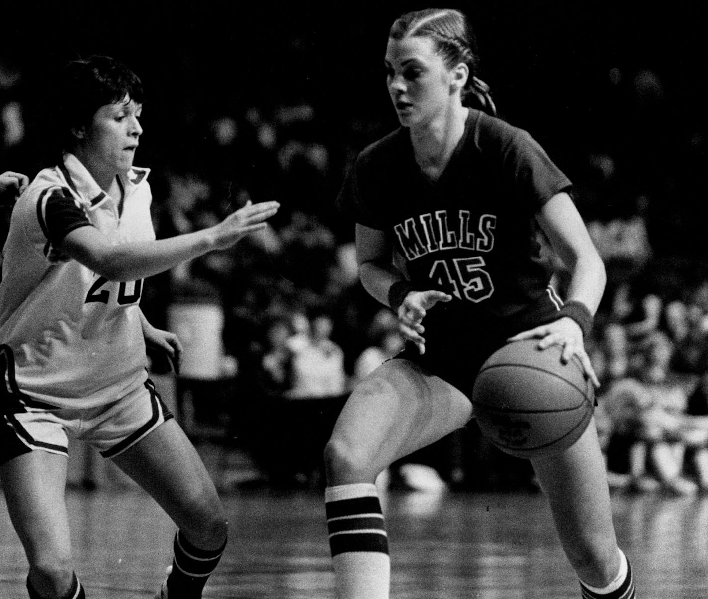 Sharpshooting Janet Karvonen set the state scoring record and led New York Mills to three Class A titles.