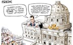 Sack cartoon: Legislative priorities