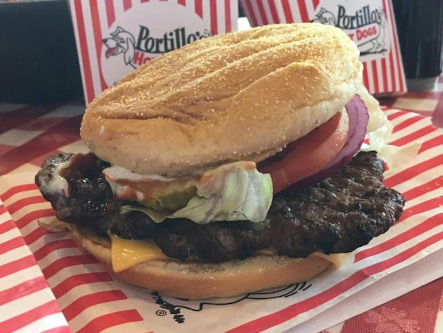 Burger Friday It's not just about hot dogs at Portillo's in Woodbury