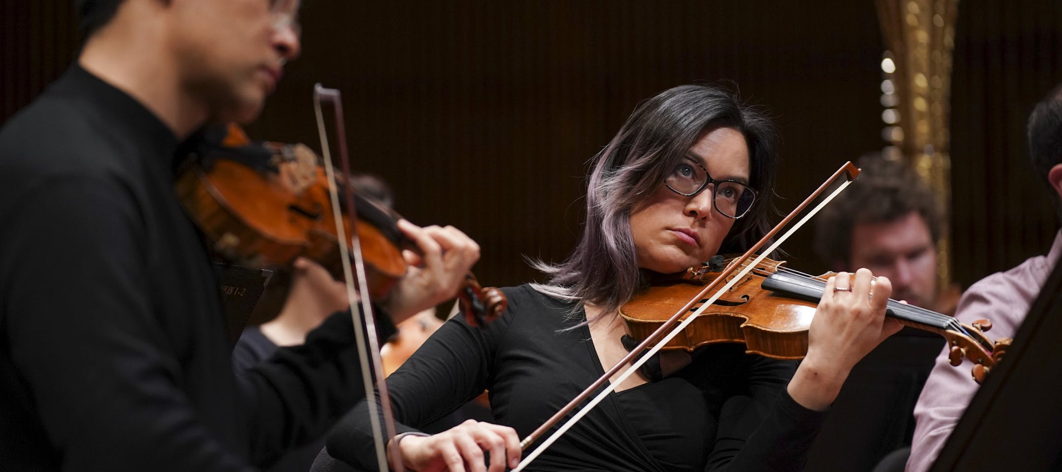 Violinist Maureen Nelson and Kyu-Young Kim, Artistic Director and Principal Violin, left, played during rehearsal of a Beethoven work during rehearsal Thursday afternoon. ] JEFF WHEELER • jeff.wheeler@startribune.com New tax law changes didn't result in dramatic drops in charitable giving that some feared, Minnesota's nonprofit leaders are saying. Many including the St. Paul Chamber Orchestra report finishing out the year a little above or below their goals. The SPCO rehearsed for this we