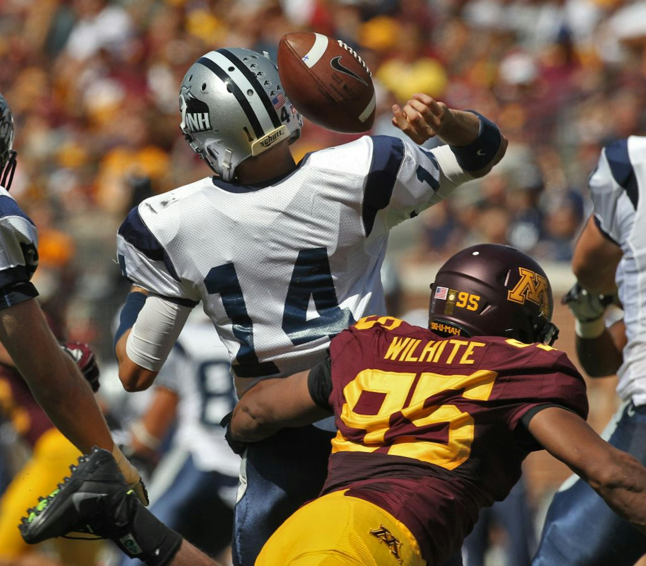 Minnesota defensive end D.L. Wilhite