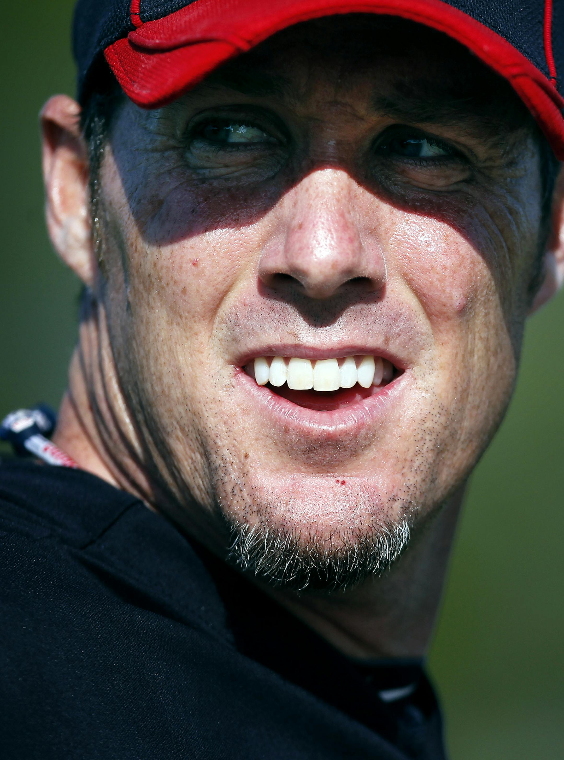 CARLOS GONZALEZ * cgonzalez@startribune.comFebruary 21, 2011 ‚Äì Fort Myers, FL ‚Äì Lee County Sports Complex / Hammond Stadium - MLB ‚Äì Minnesota ‚Äì Spring Training 2011 ] Twins pitcher Joe Nathan during practice on Monday. ORG XMIT: MIN2014041420561471
