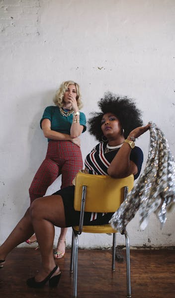 Lizzo and Caroline Smith, 2014 Credit: Q+A ORG XMIT: MIN1409151232090368