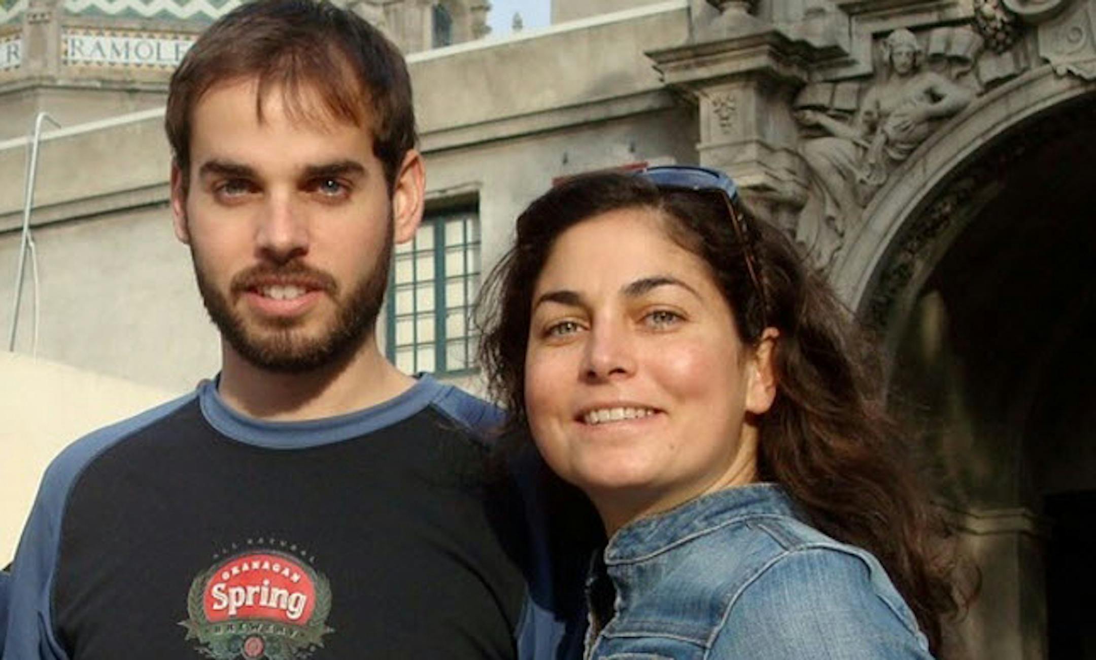 Kate Suski, right, and her brother Dan