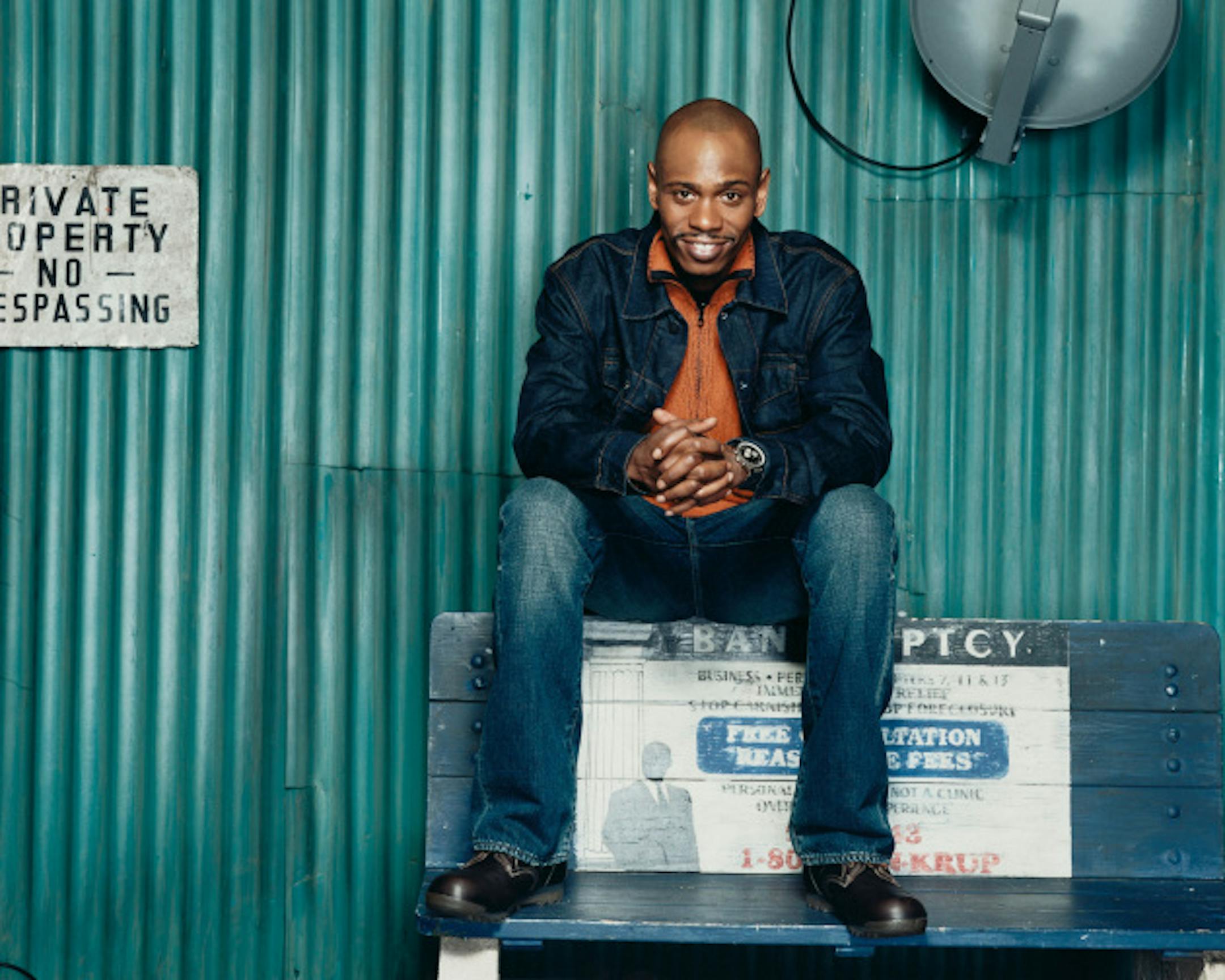 Dave Chappelle. photo by: Danielle Levitt/Comedy Central ORG XMIT: MIN2012082211060153