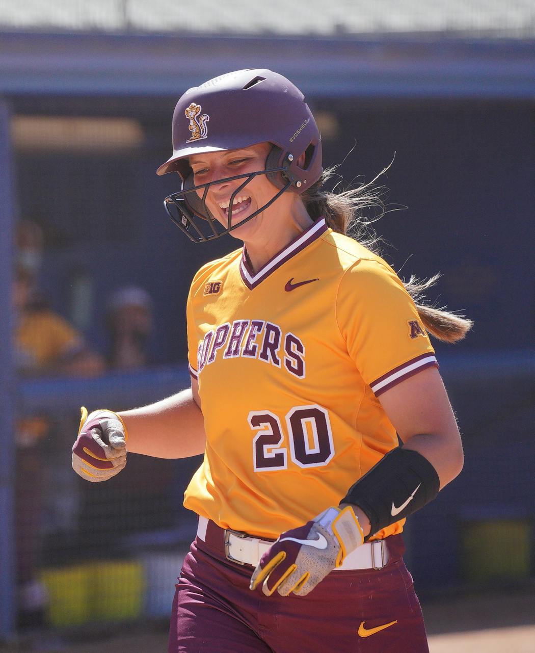 Megan Dray’s second home run of the season gave the Gophers softball team a short-lived lead against UCLA, which went on to win its NCAA regional.