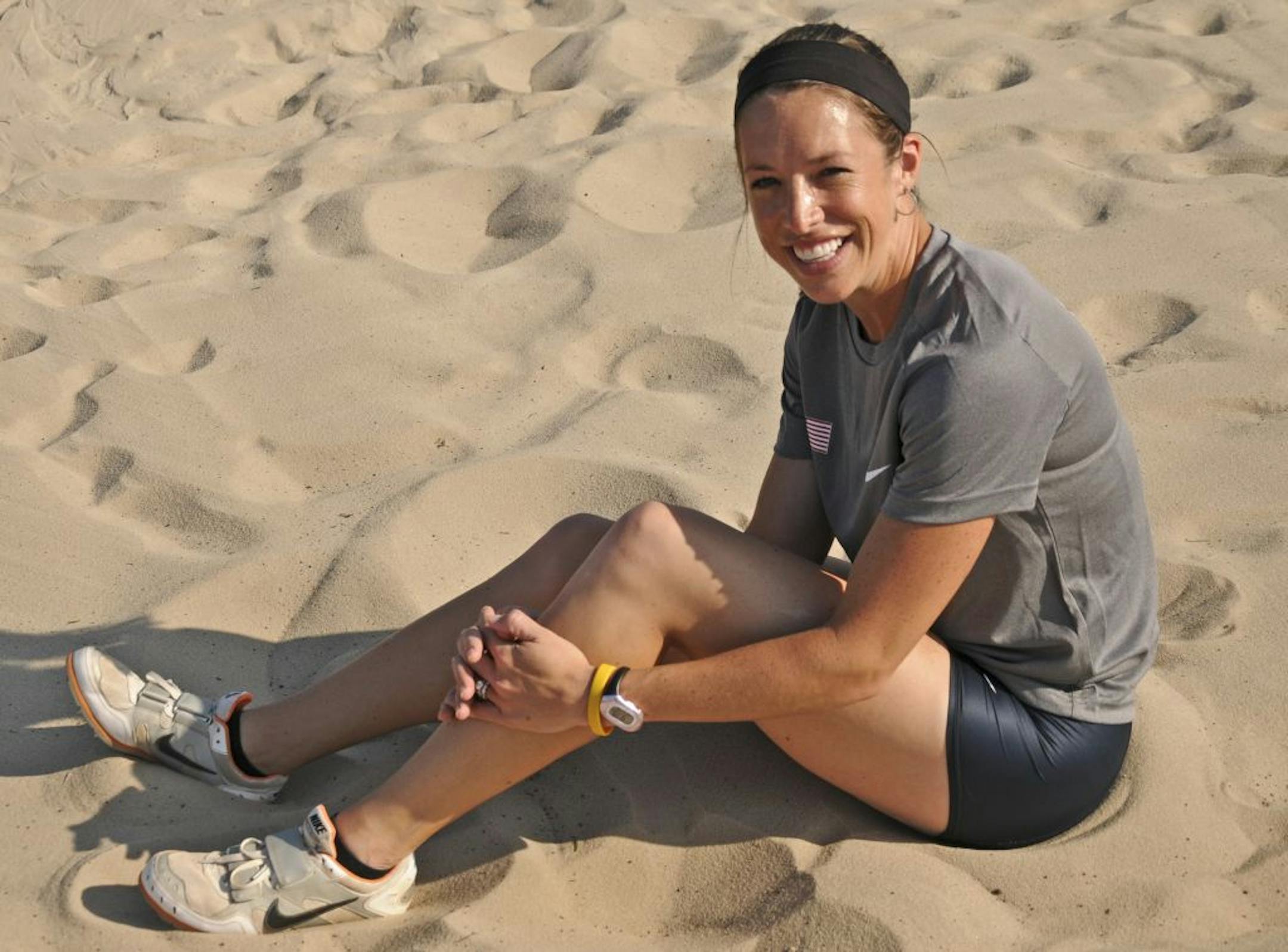 There was little rest for Melrose's Amanda Smock, the reigning U.S. outdoor champion in the triple jump, until she beat the qualifying standard to compete at the world championships in Korea.