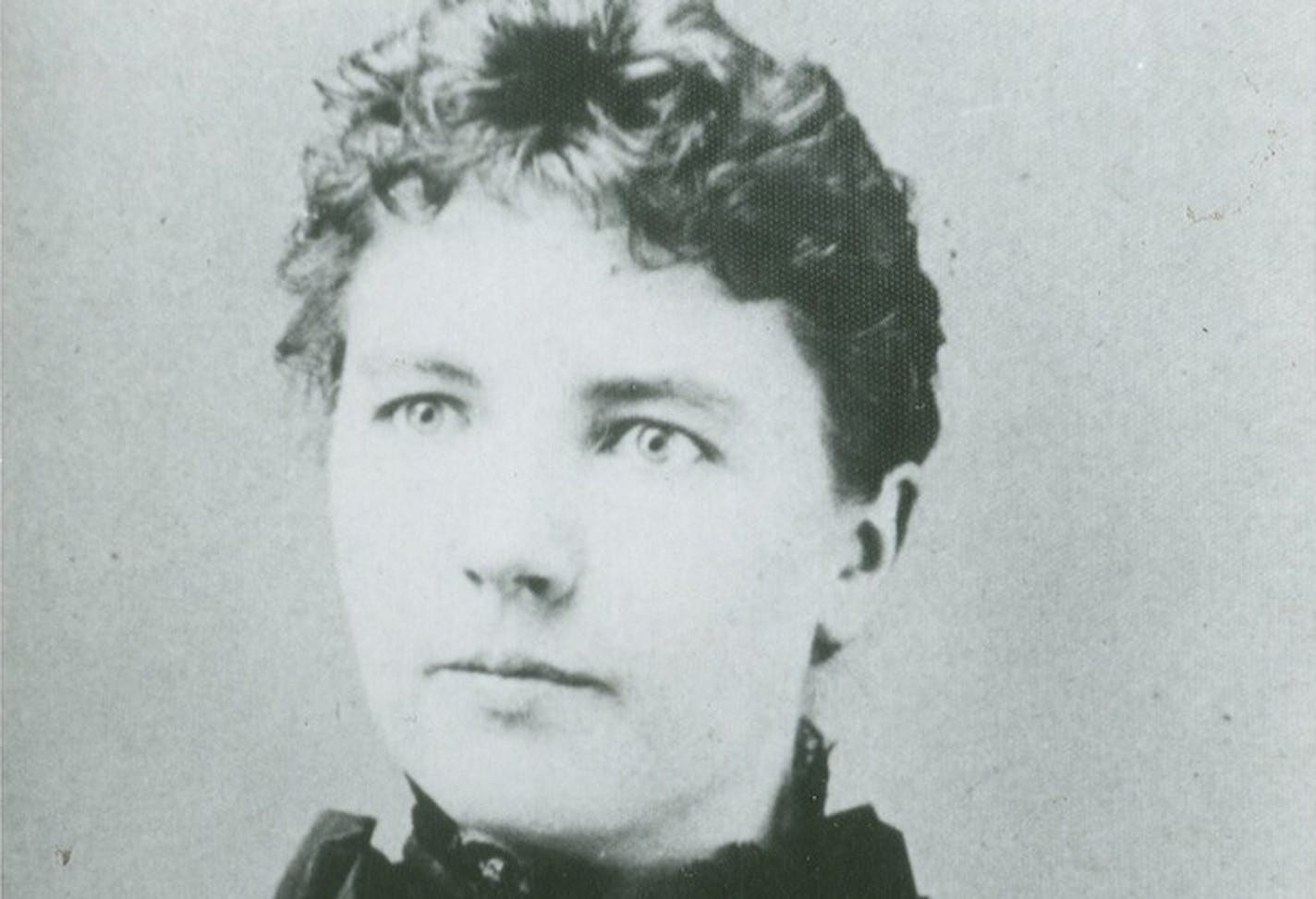 Laura Ingalls Wilder at age 27.