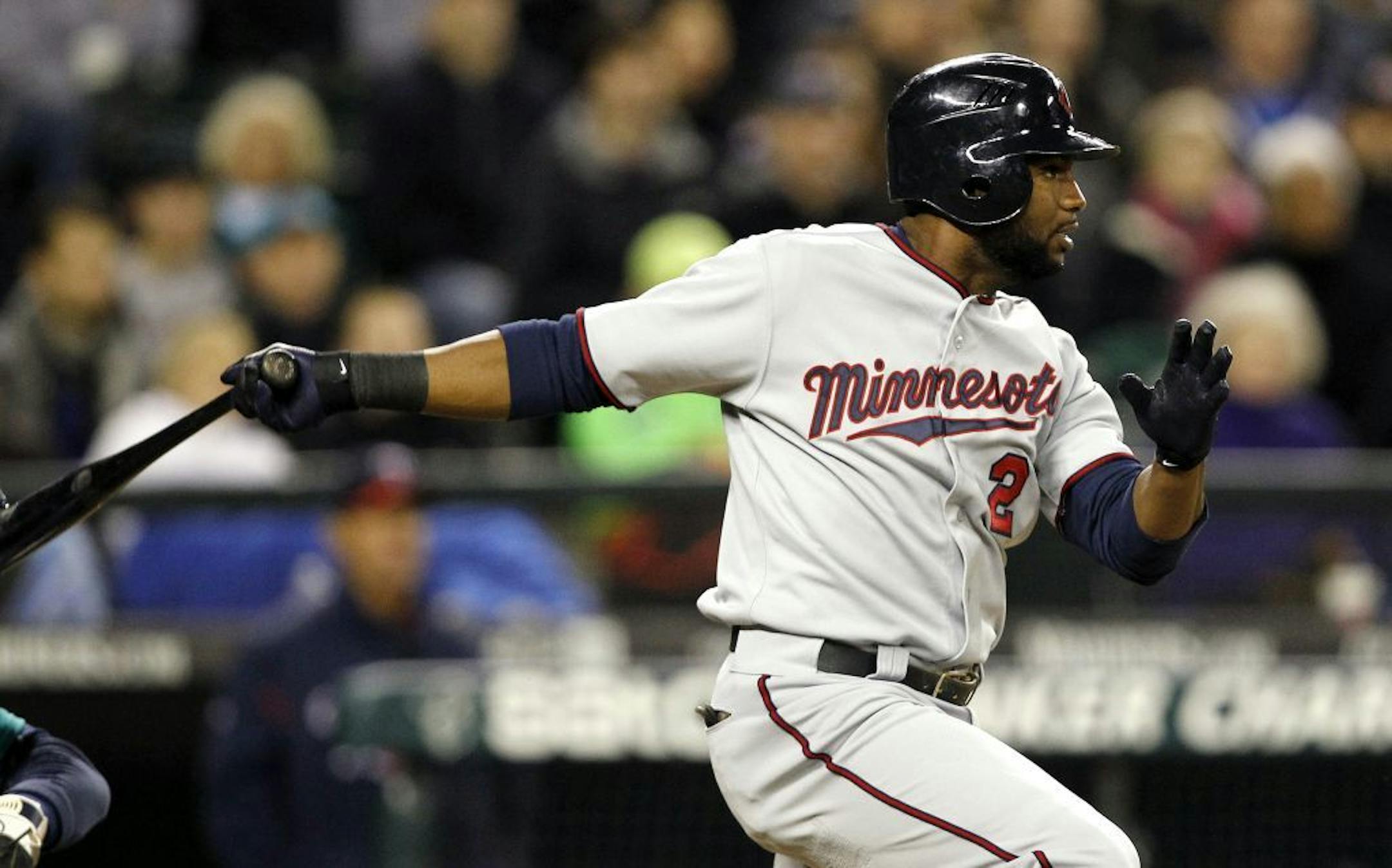 Twins center fielder Denard Span