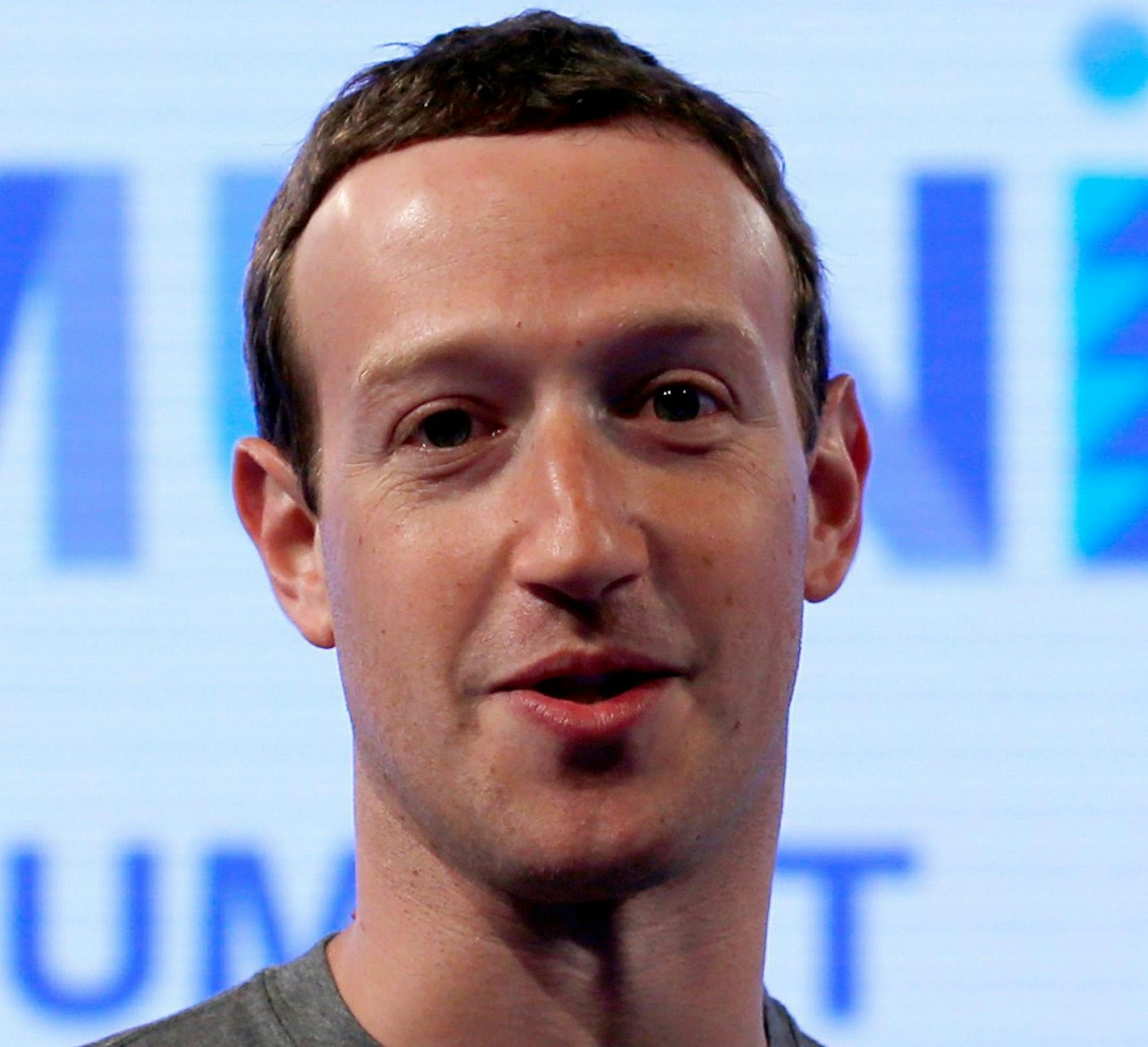 CORRECTS TO SAY THAT PHOTO WAS TAKEN DURING PREPARATION FOR THE SUMMIT ON WEDNESDAY, NOT THE ACTUAL SUMMIT ON THURSDAY - In this Wednesday, June 21, 2017, photo, Facebook CEO Mark Zuckerberg speaks in preparation for the Facebook Communities Summit, in Chicago, in advance of an announcement of a new Facebook initiative designed to spur people to form more meaningful communities with Facebook's groups feature. (AP Photo/Nam Y. Huh) ORG XMIT: ILNH401