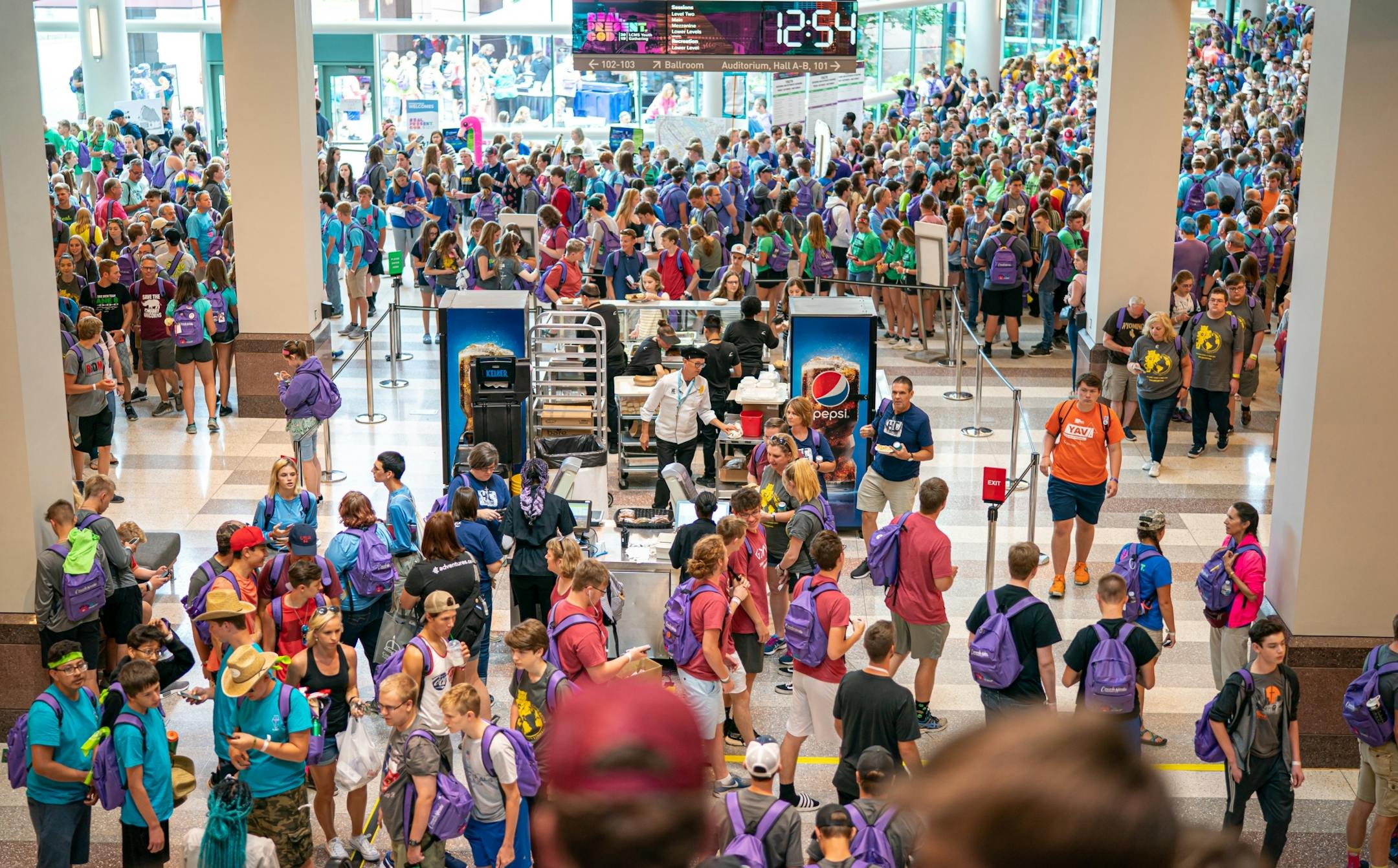 Over 20,000 youth are participating in the Real. Present. God. conference being hosted by the Lutheran Church -Missouri Synod in Minneapolis this weekend.