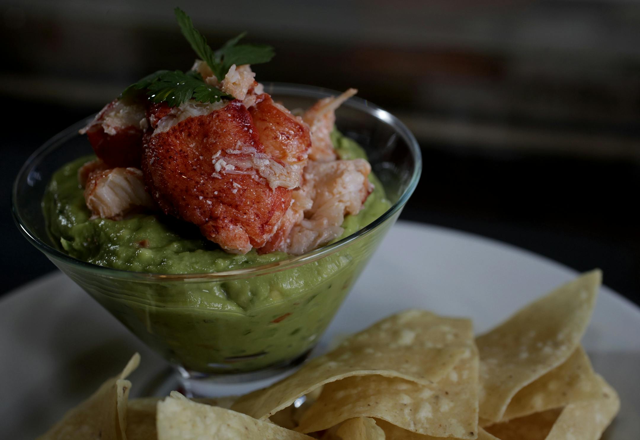 lobster guacamole at Smack Shack in Minneapolis, MN on May 24, 2013.