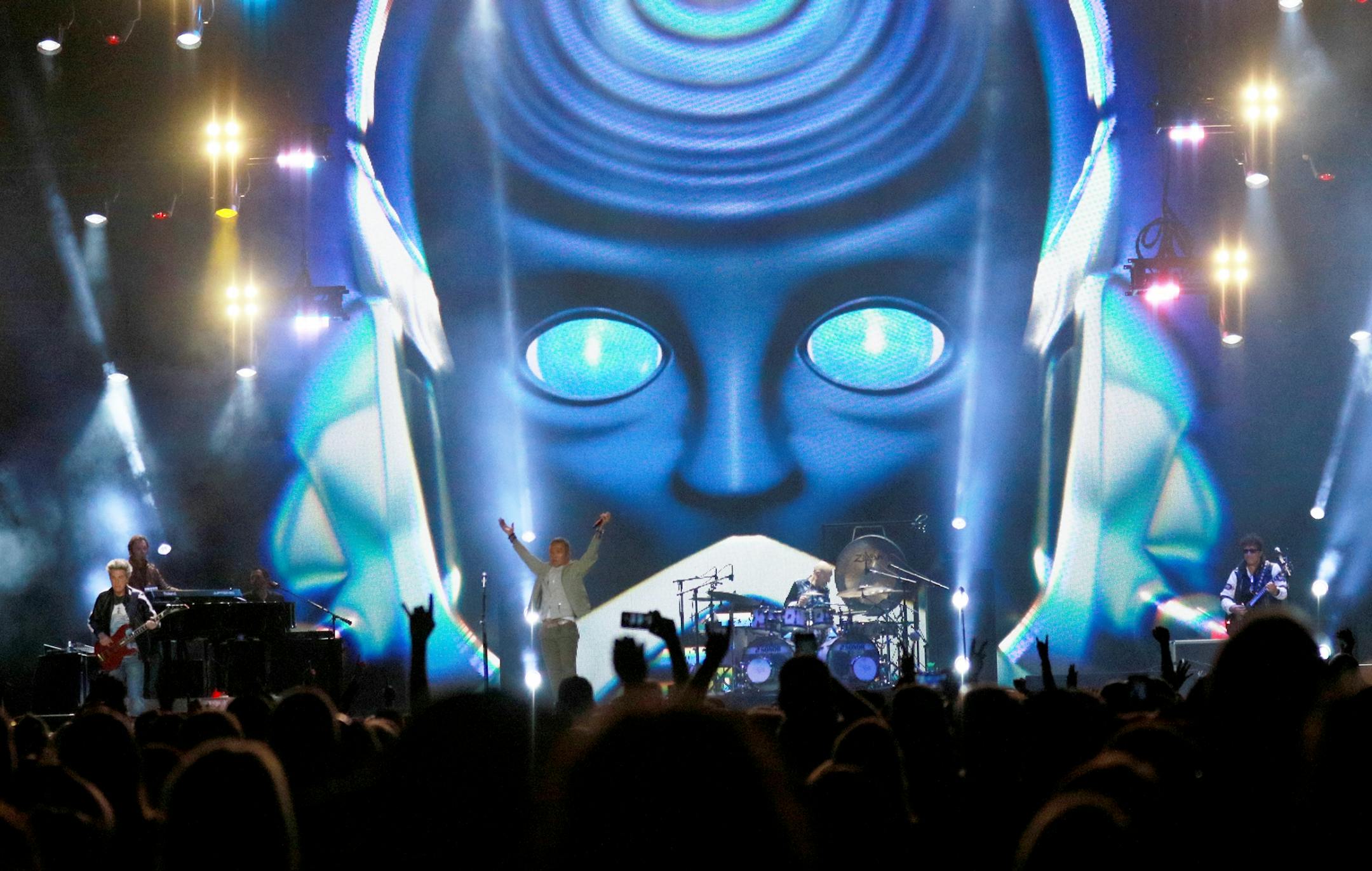 Journey performed Friday, July 27, 2018, at Target Field in Minneapolis, MN.