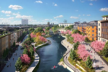 Ryan Cos., developers of the Highland Bridge project on the site of the old Ford Motor plant in St. Paul, have put some plans on hold following the ap