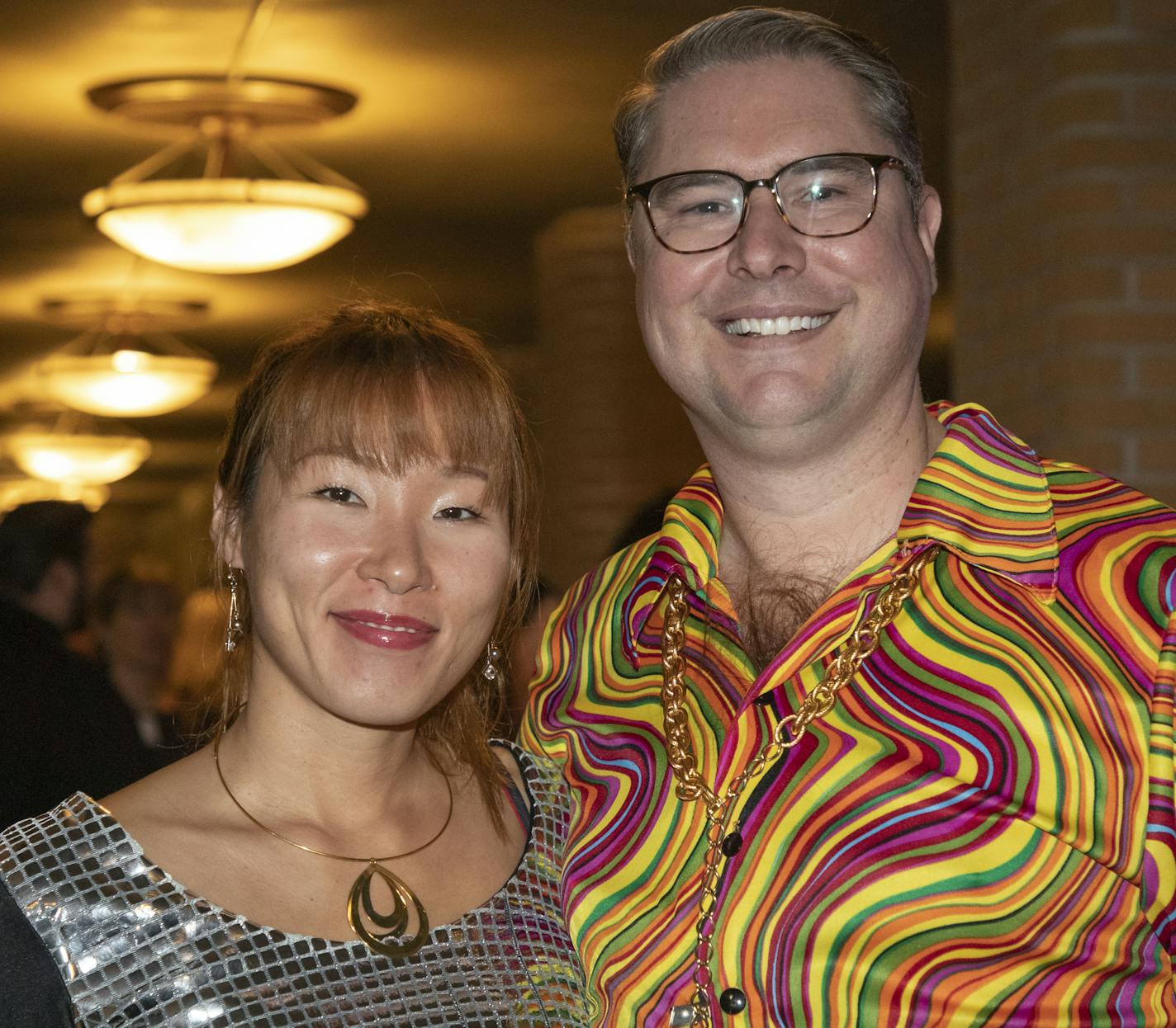 Mia Kubota and Craig Dunphy at the 2019 Light up the Night Gala to benefit Hennepin Healthcare Foundation. [ Special to Star Tribune, photo by Matt Blewett, Matte B Photography, matt@mattebphoto.com, Hennepin Healthcare Foundation, Light Up the Night Gala, Dec. 6, 2019, Minnesota, 1009874435 FACE122919