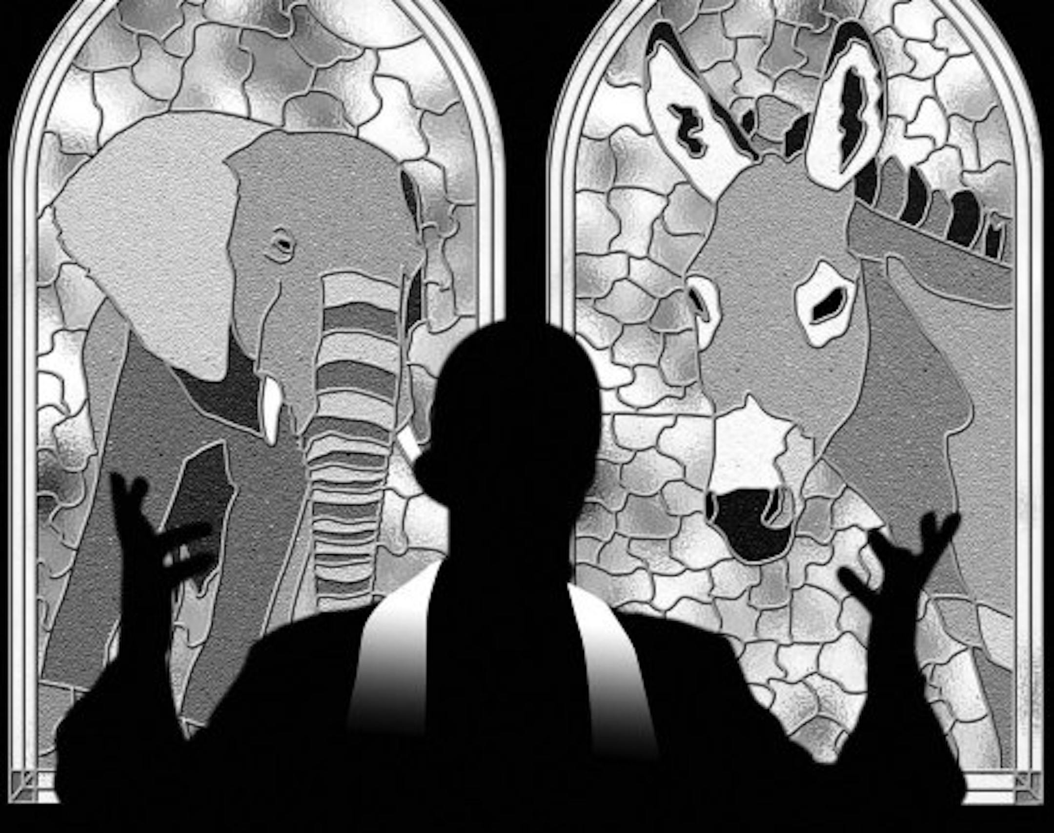 Politics in the pulpit.