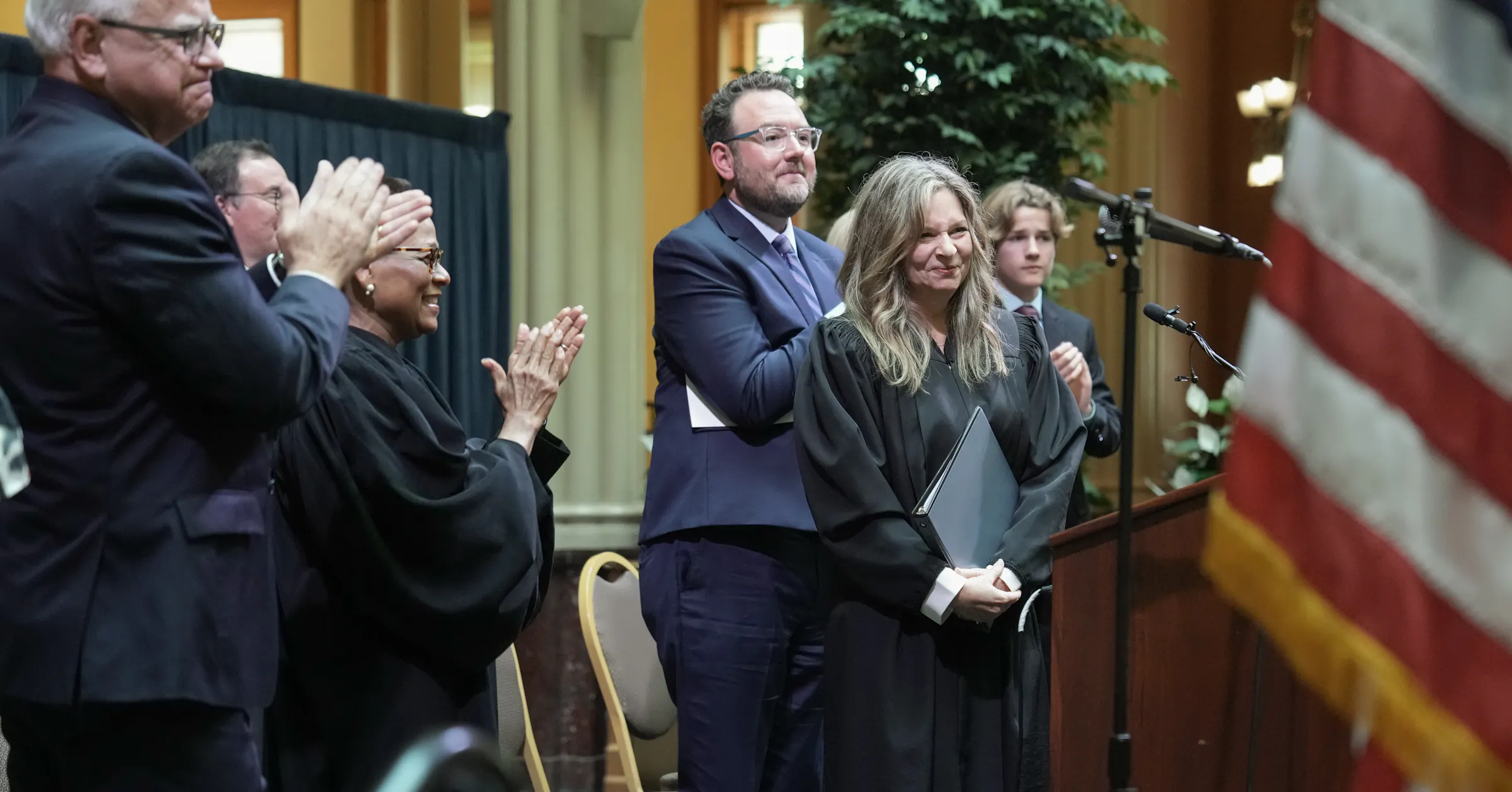 Justice Sarah Inness Justice Sarah Hennesy formally sworn in as the newest member of the ...
