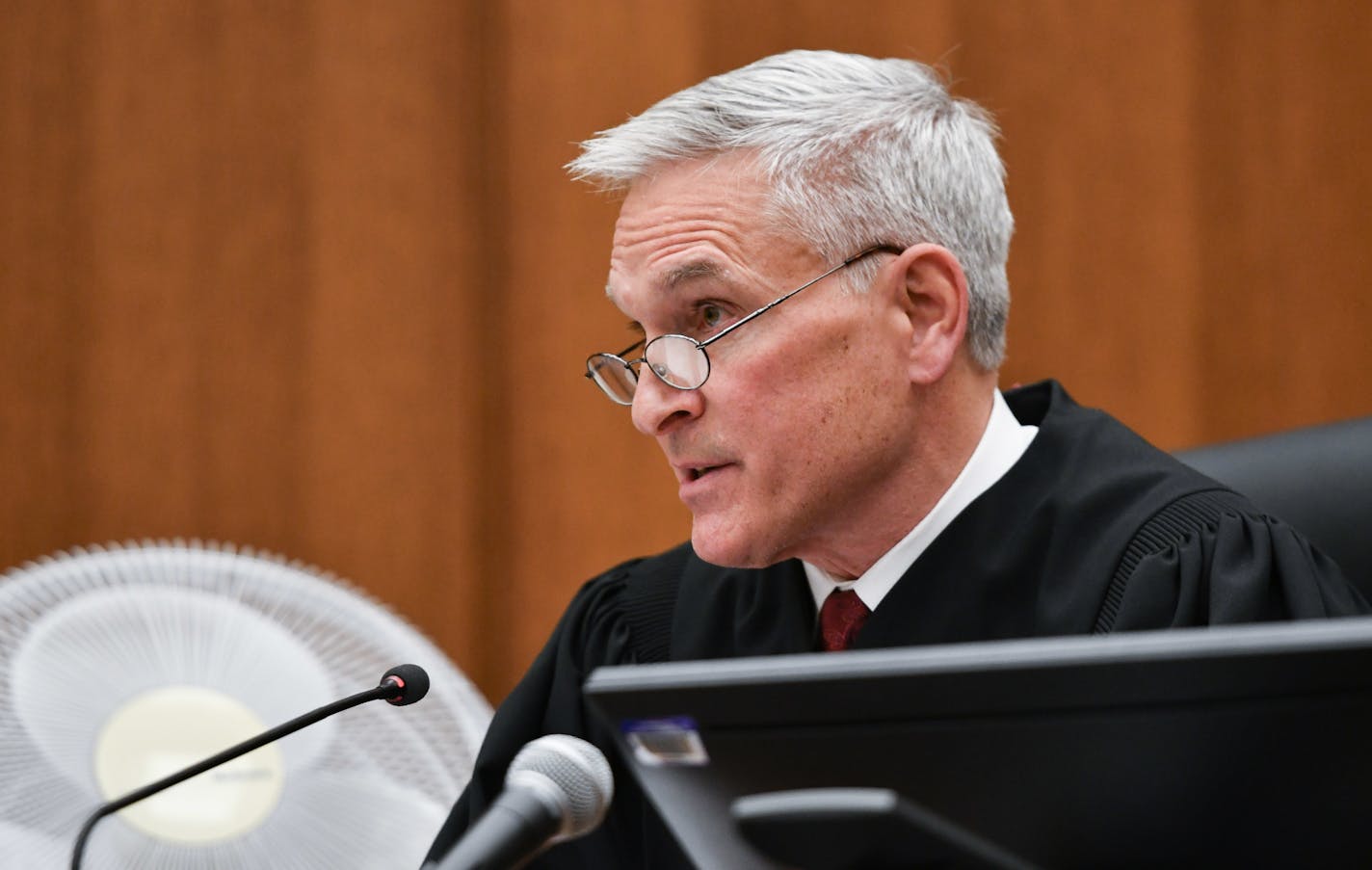 Judge Fred Karasov, shown in December, is overseeing the case.