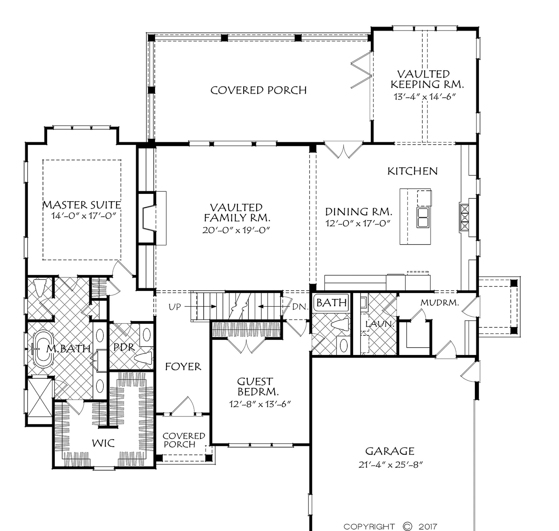 Home plan: The lower level