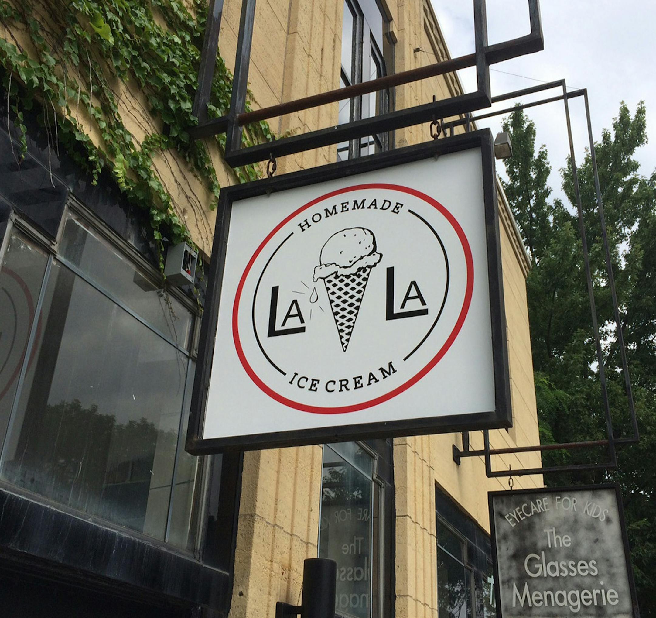 La La Homemade Ice Cream is a new entry to Uptown.