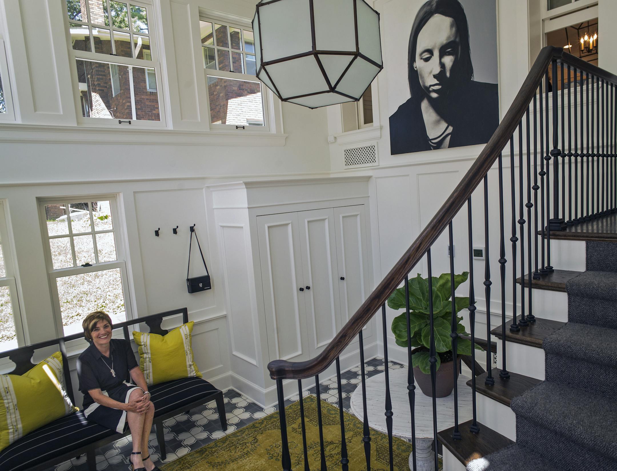 Martha O&#x2019;Hara gave a tour of her home which underwent a $300,000+ remodel including new rear entryway, kitchen.