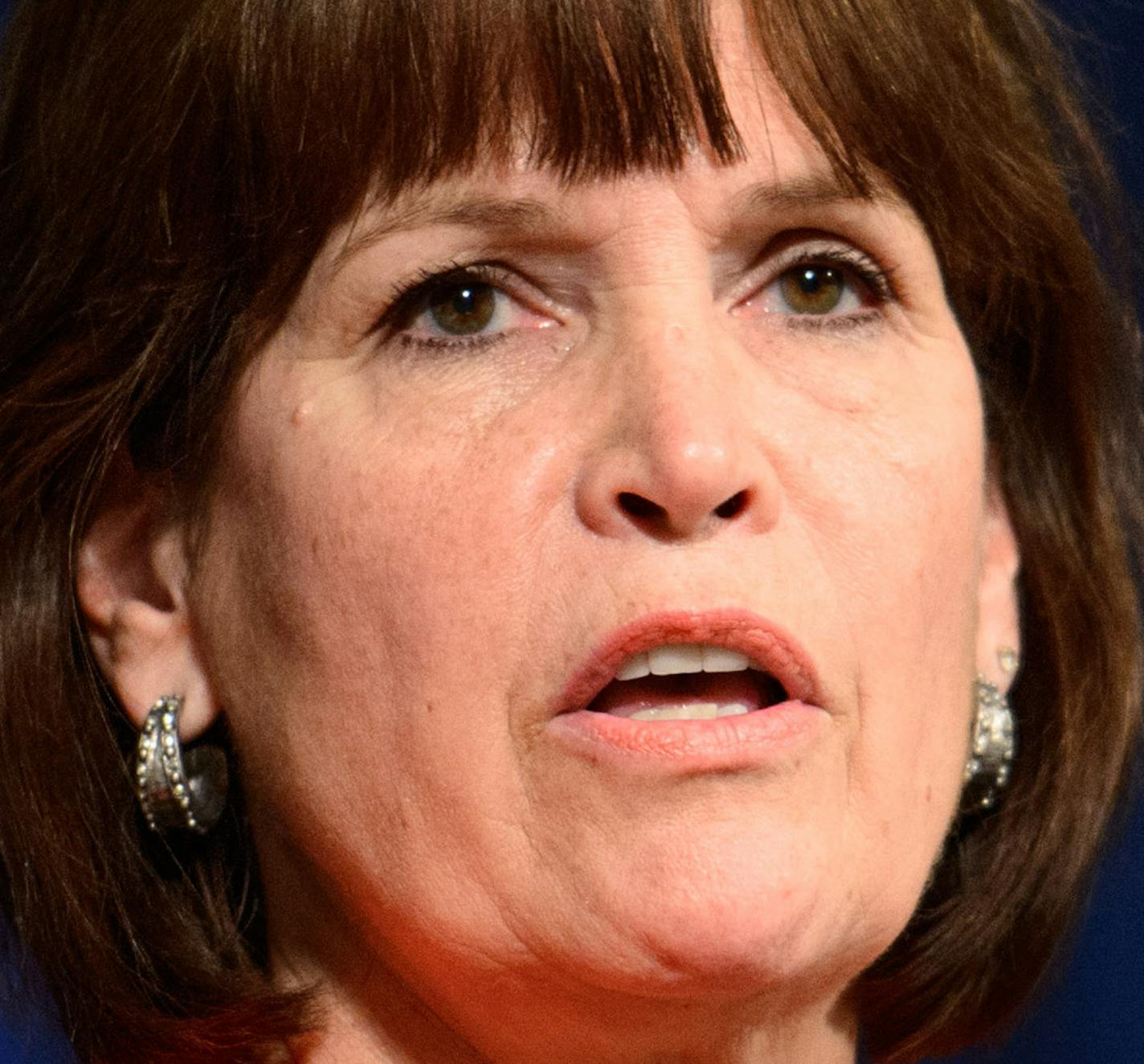 Congresswoman Betty McCollum spoke at the Minnesota AFL-CIO annual convention in St. Paul. ] Monday, September 22, 2014 GLEN STUBBE * gstubbe@startribune.com