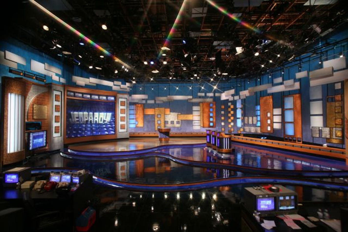 The set of "Jeopardy"