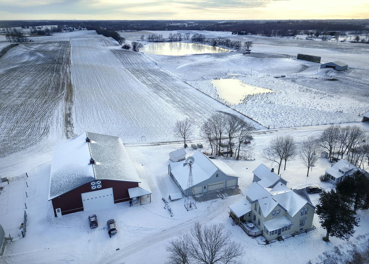 This site of a proposed 560-acre development with 1,700 houses in the city of Dayton, which only has a population of 5,400, is the latest sign that rising house prices is pushing developers to the fringes of the metro. ] BRIAN PETERSON &#x2022; Dayton, MN 11/22/2017