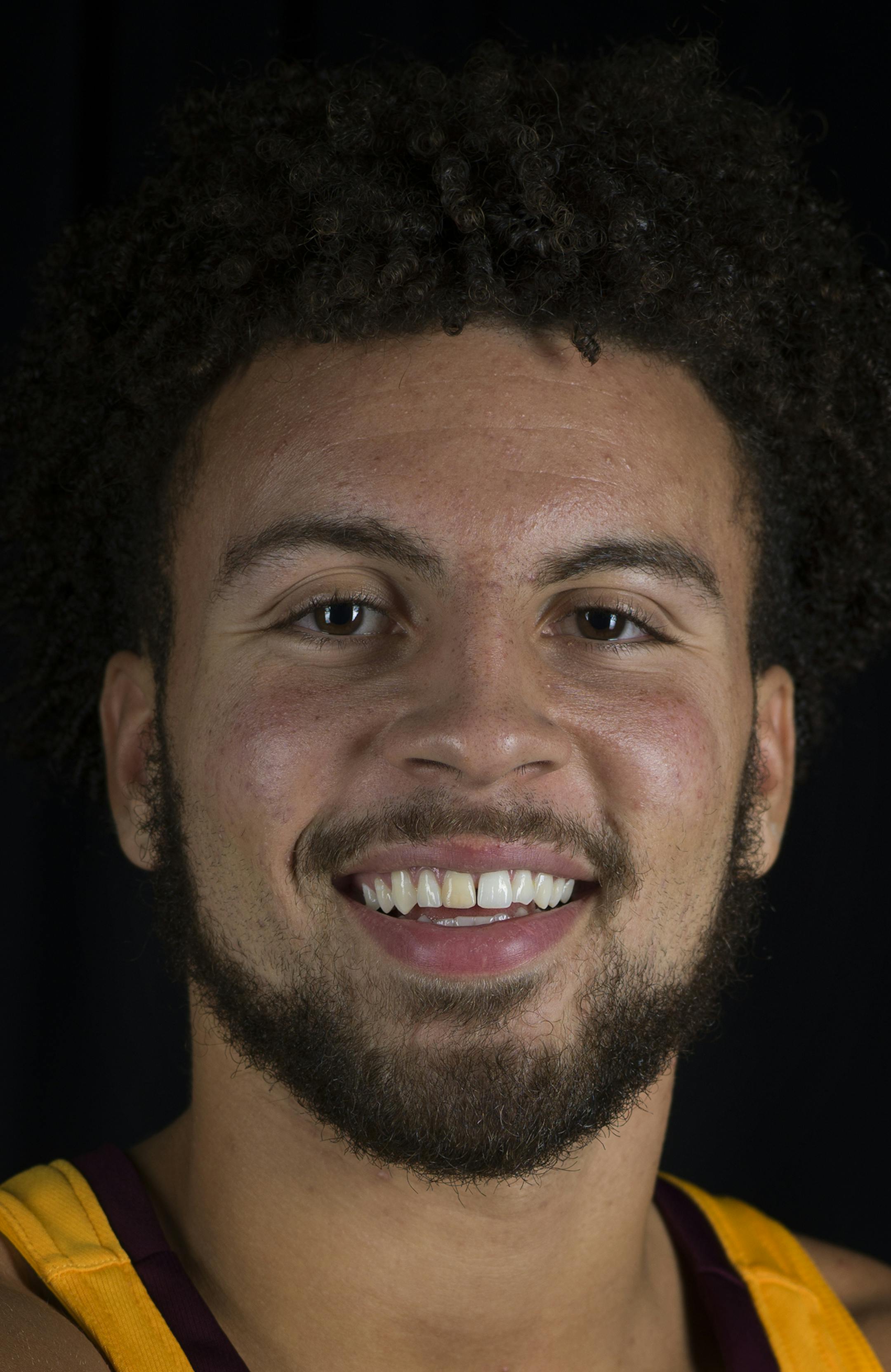 Gabe Kalscheur is a freshman guard from Edina, Minnesota.] Notebook from media day.
PHOTOS: Requested. NOTE: All portraits and single-focused action shots should be saved for future use. Daily use of general action from the scrimmage is fine.Richard Tsong-Taatarii•Richard.Tsong-Taatarii@startribune.com.